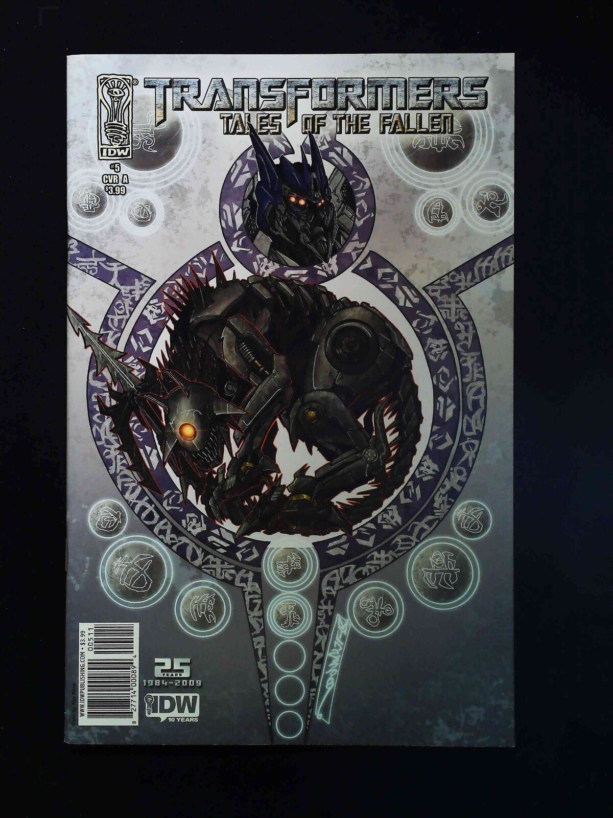 Transformers Tales Of The Fallen #5A Idw Comics 2009 Nm