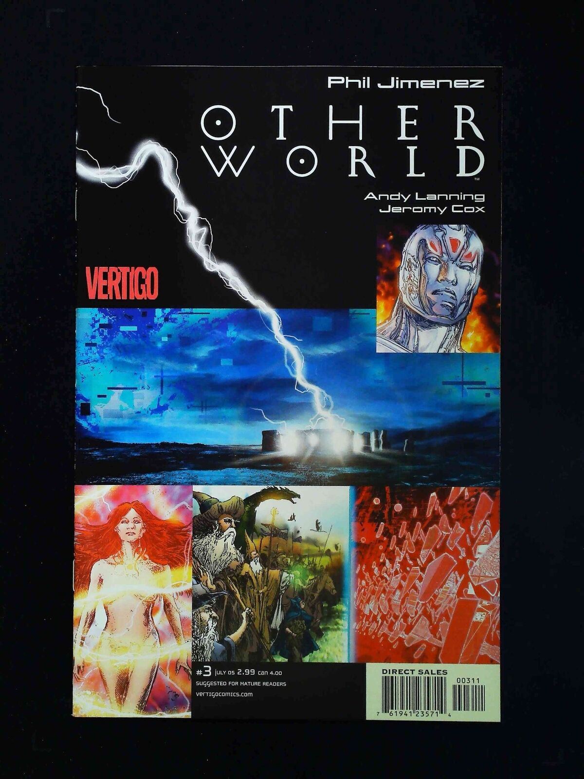 Otherworld #3 Dc/Vertigo Comics 2005 Vf/Nm