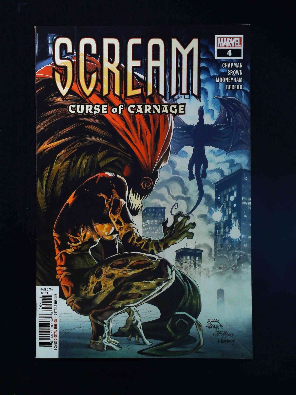 Scream Curse Of Carnage #4 Marvel Comics 2020 Vf+