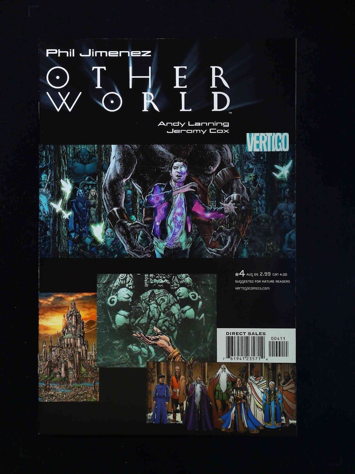 Otherworld #4 Dc/Vertigo Comics 2005 Vf/Nm