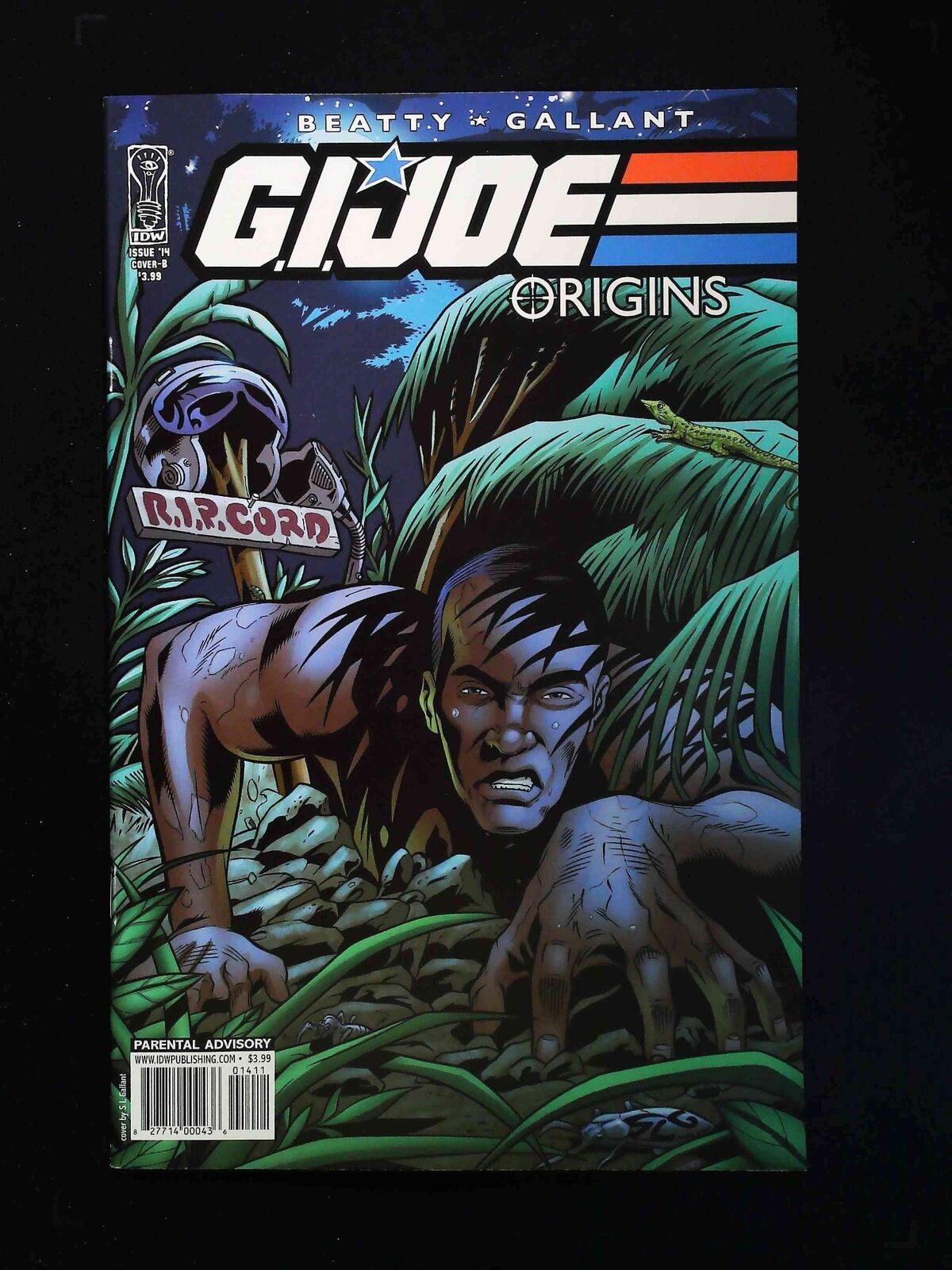 Gi Joe Origins #14B Idw Comics 2010 Nm- Gallant Variant