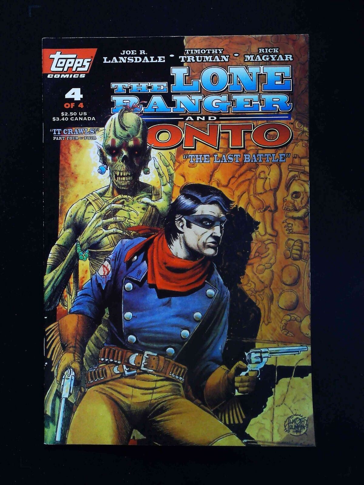 Lone Ranger And Tonto #4 Topps Comics 1994 Vf+