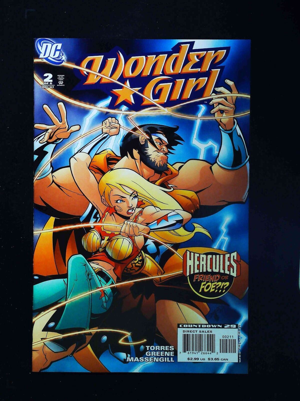 Wonder Girl #2 Dc Comics 2007 Nm