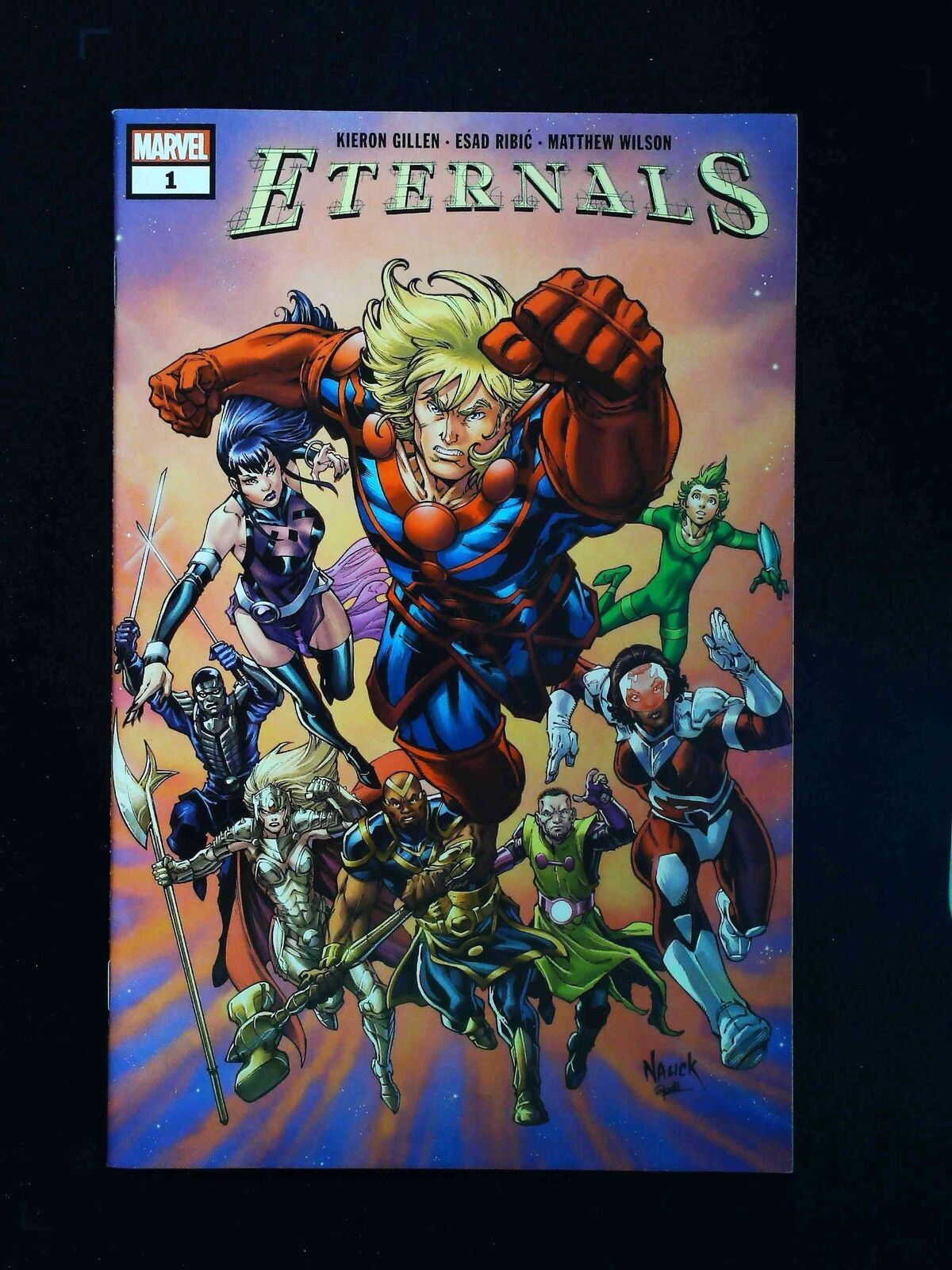 Eternals #1Walmart (5Th Series) Marvel Comics 2021 Nm Variant Cover