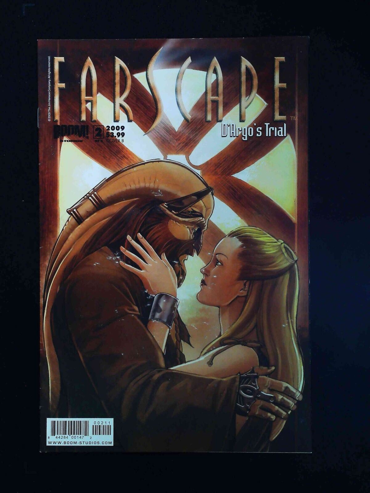 Farscape D'Argo'S Trial #2B Boom Comics 2009 Fn+ Cleveland Variant