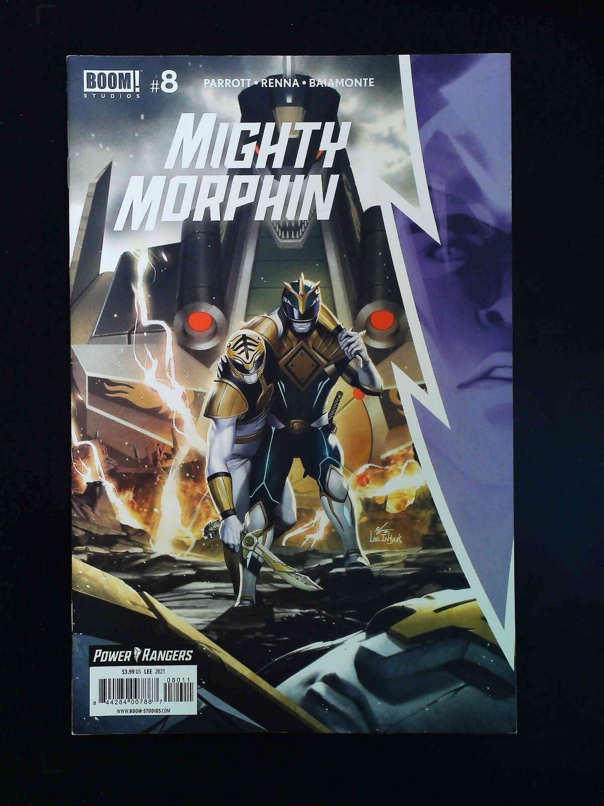 Mighty Morphin #8 Boom Comics 2021 Nm-