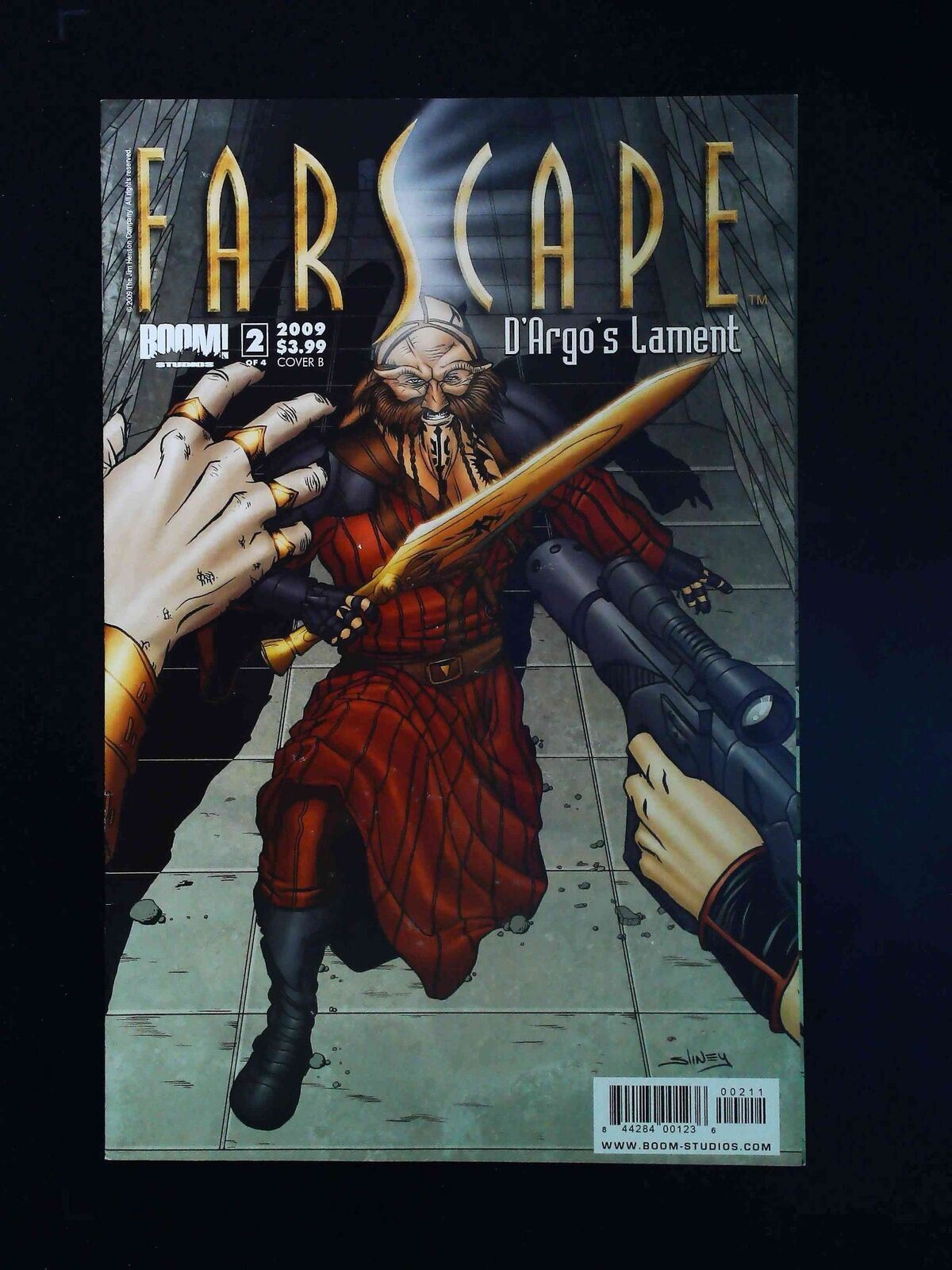 Farscape D'Argo'S Lament #2B Boom Comics 2009 Fn/Vf Sliney Variant