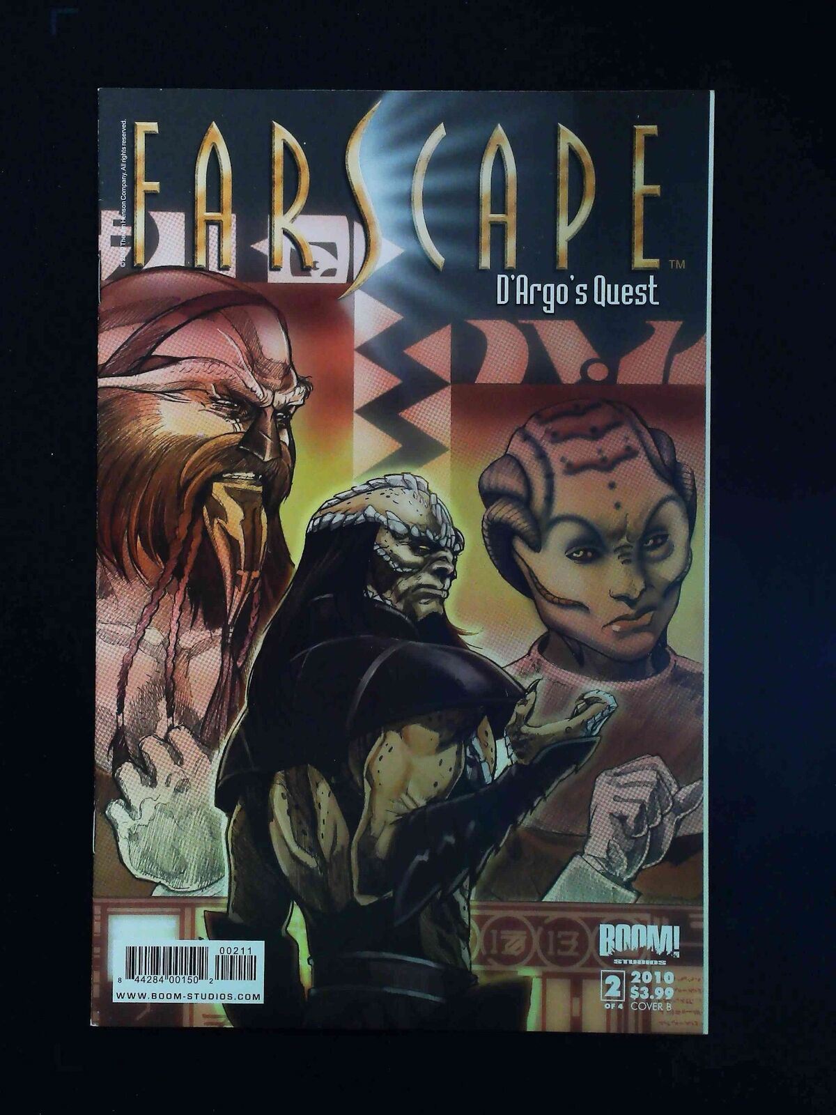 Farscape D'Argo'S Quest #2B Boom Comics 2010 Vf+