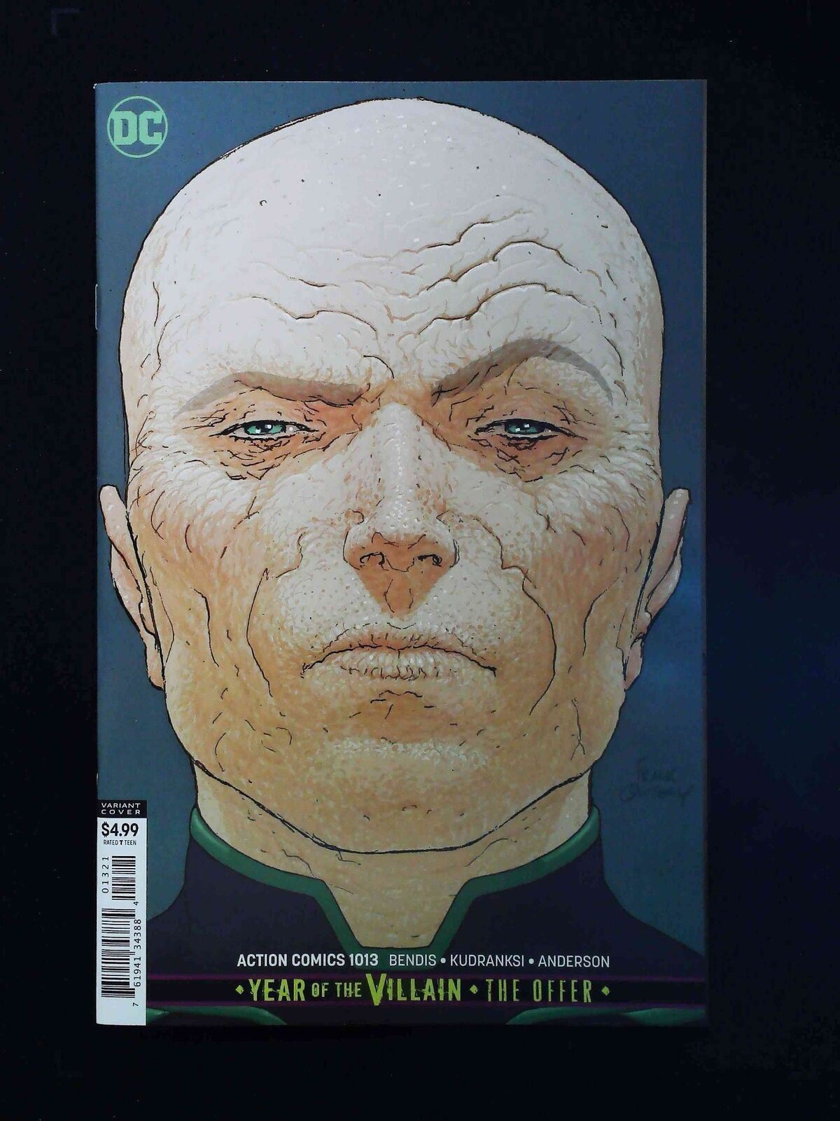 Action Comics #1013B (3Rd Series) Dc Comics 2019 Nm- Quitely Variant