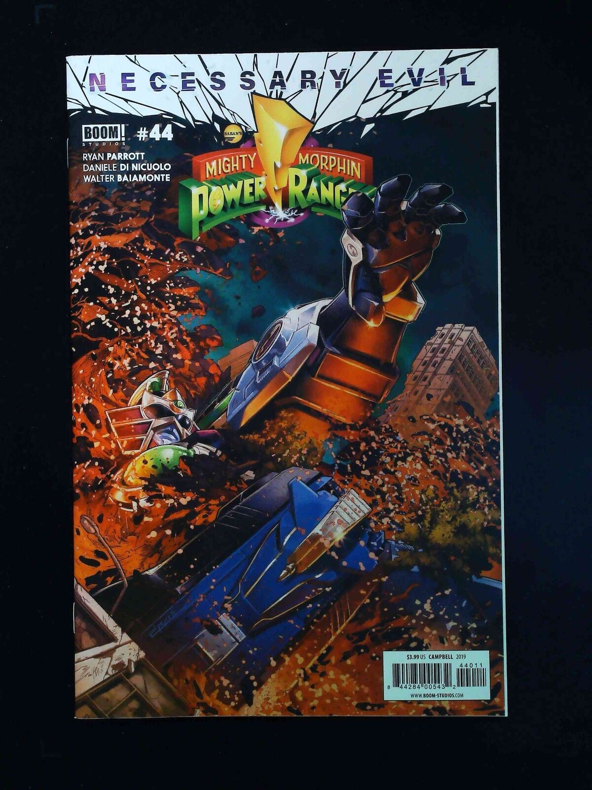 Mighty Morphin Power Rangers #44 Boom Comics 2019 Nm