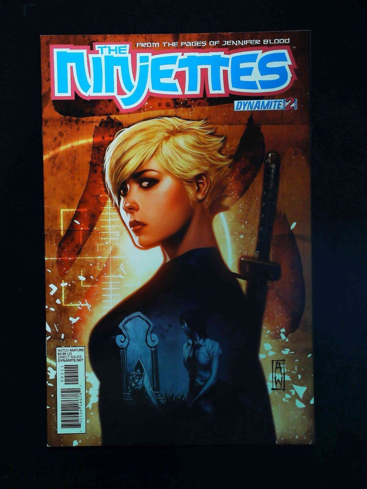 Ninjettes #2 Dynamite Comics 2012 Vf+