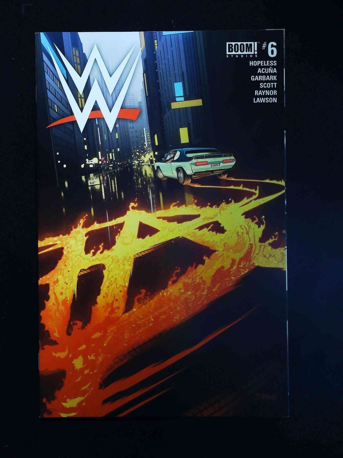 WWE #6 BOOM COMICS 2017 NM-