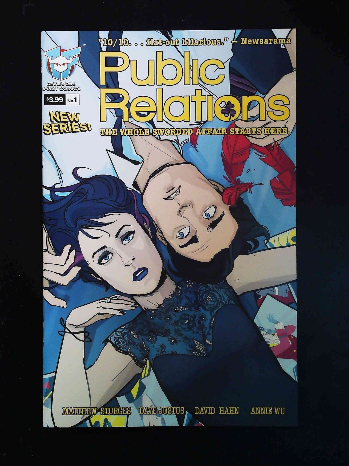 Public Relations #1 Devil'S Due Comics 2015 Nm-