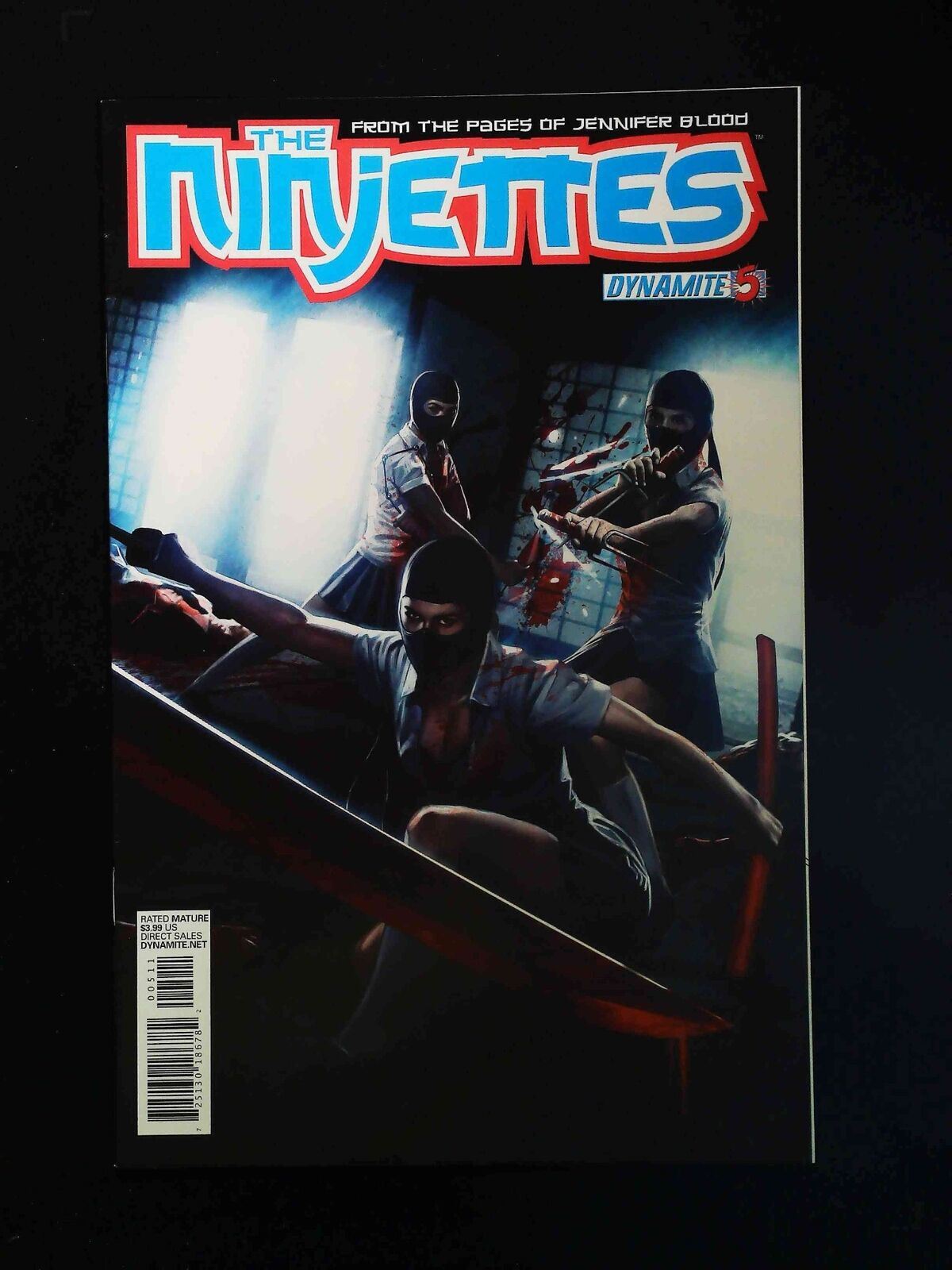 Ninjettes #5 Dynamite Comics 2012 Vf+