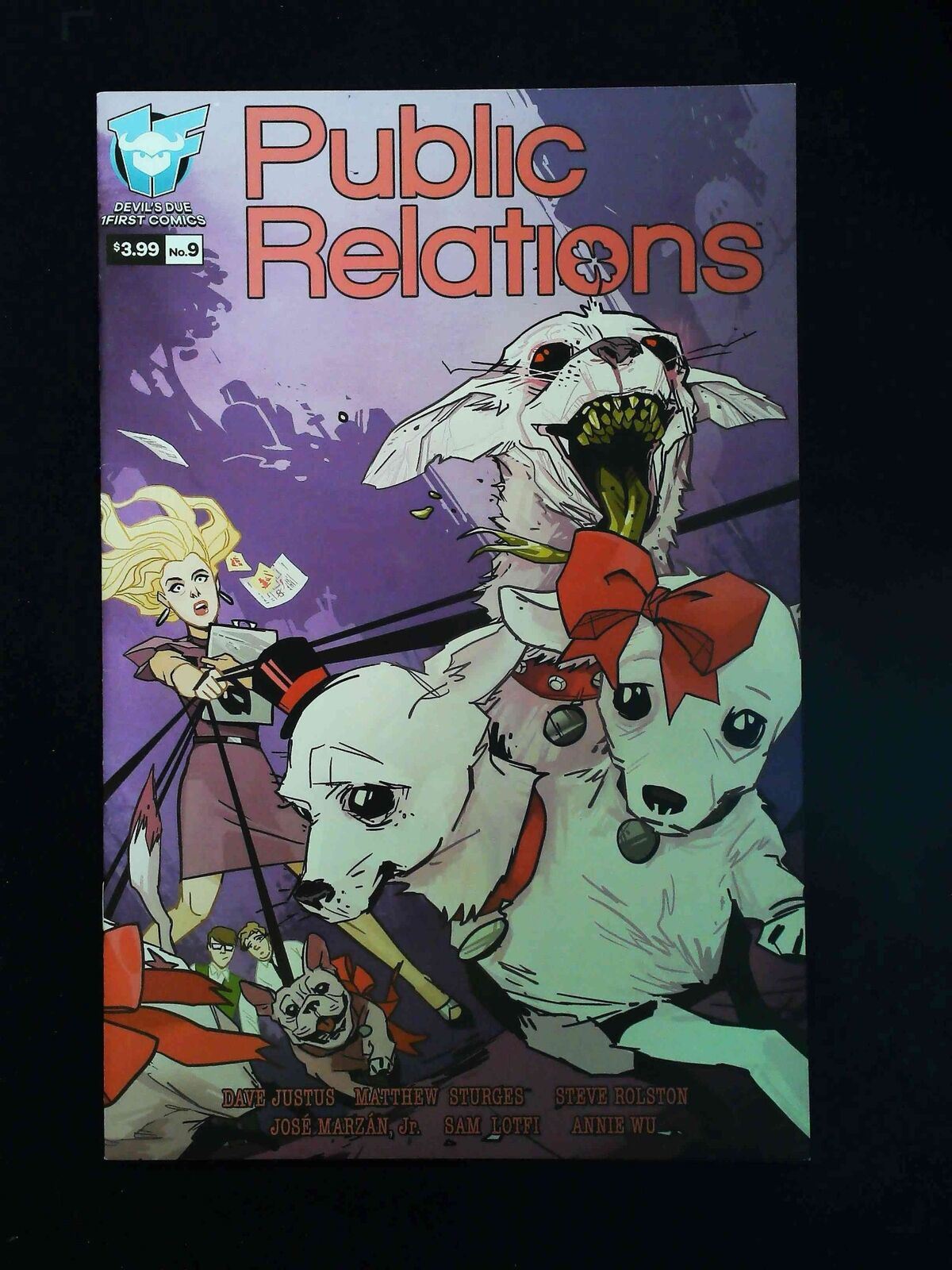 Public Relations #9 Devil'S Due Comics 2016 Vf/Nm
