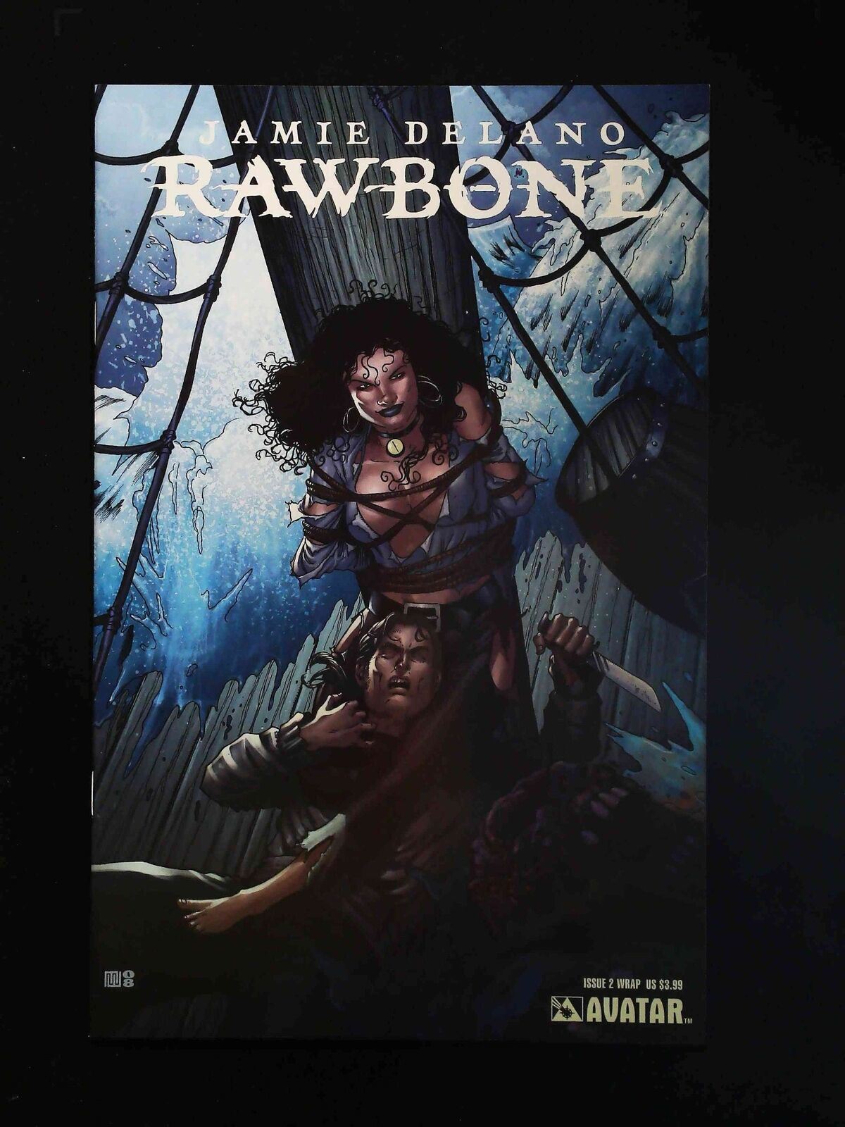 Rawbone #2B Avatar Comics 2009 Nm- Wraparound Variant