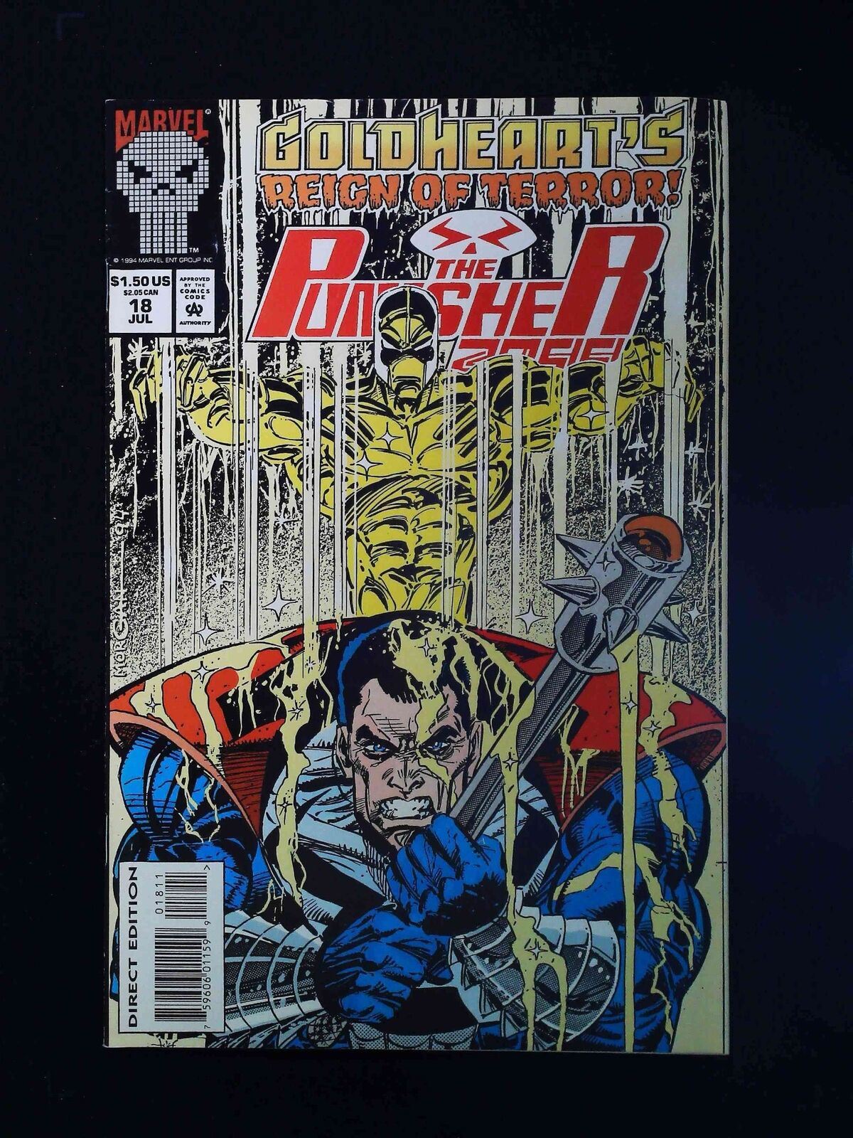 Punisher 2099 #18 Marvel Comics 1994 Vf