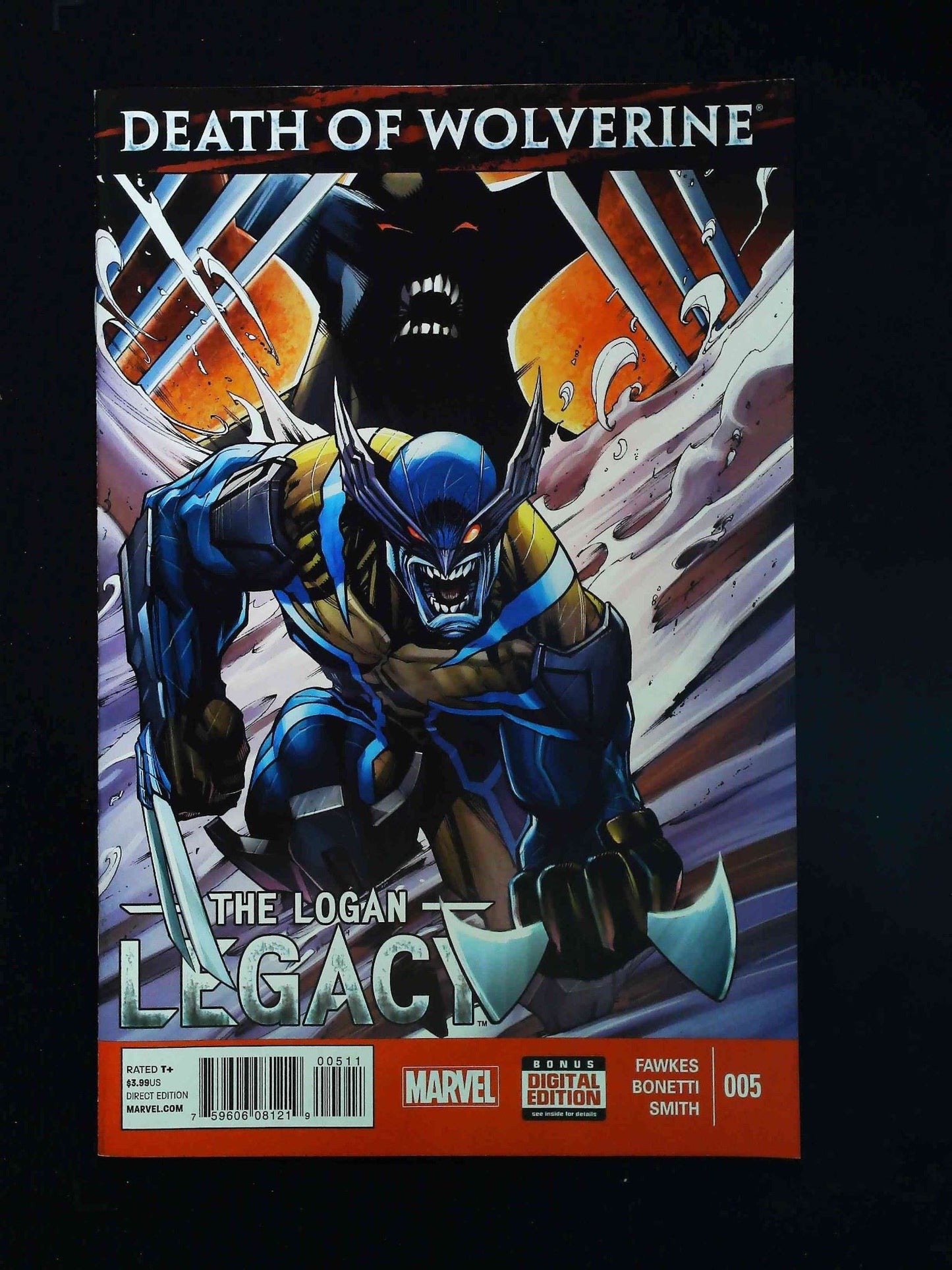Death Of Wolverine The Logan Legacy #5 Marvel Comics 2015 Nm-