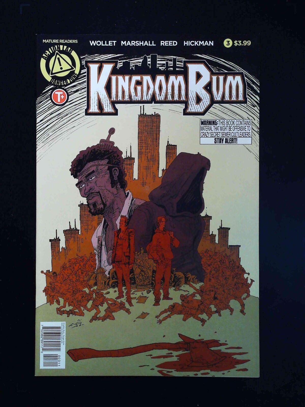Kingdom Bum #3-1St Action Lab Comics 2016 Vf/Nm