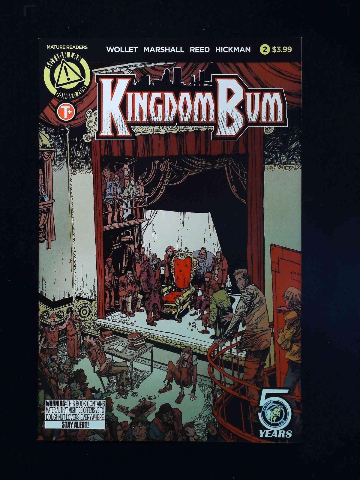 Kingdom Bum #2-1St Action Lab Comics 2016 Nm-
