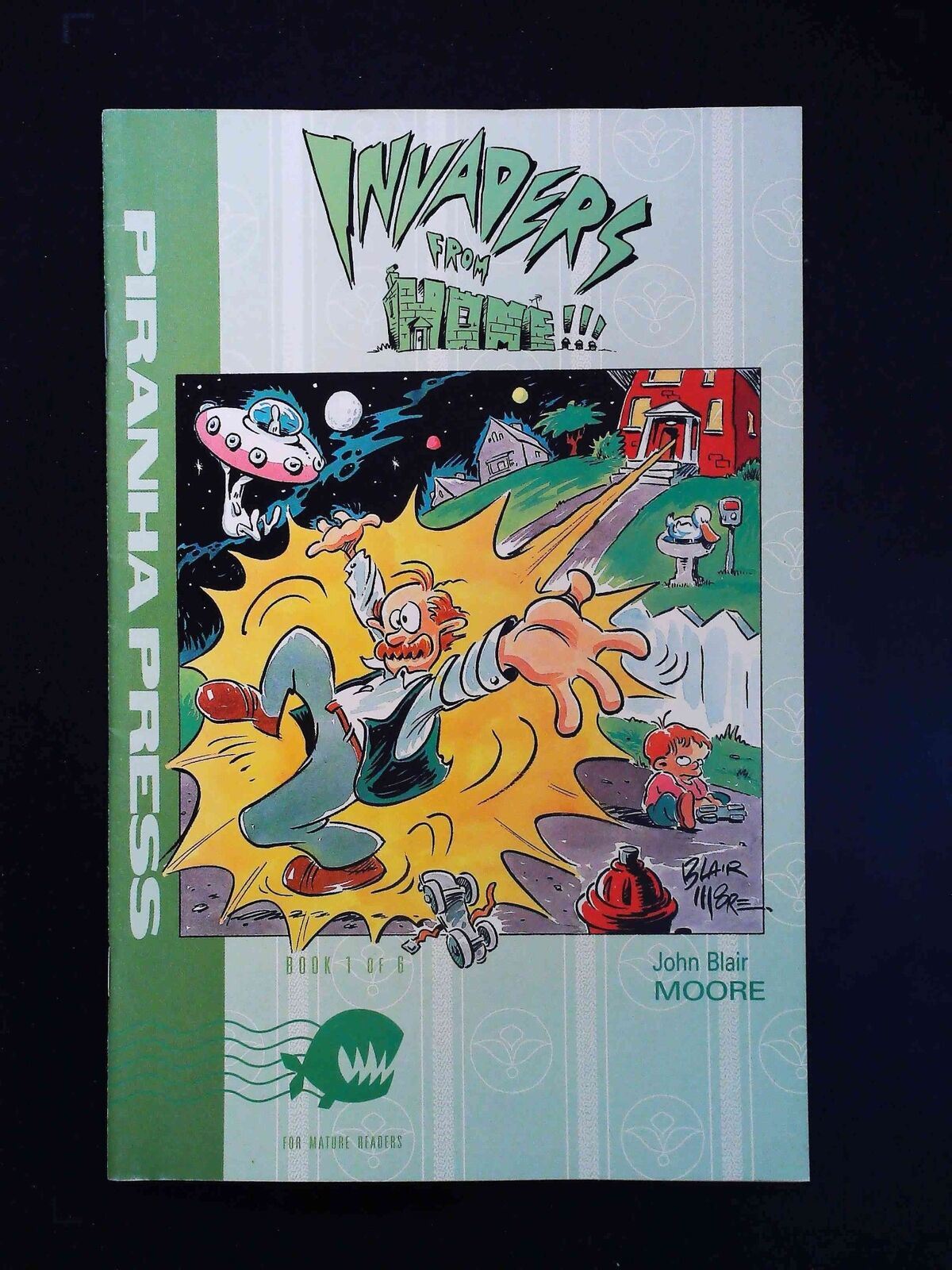 Invaders From Home #1 Dc/Piranha/Vertigo Comics 1990 Vf+