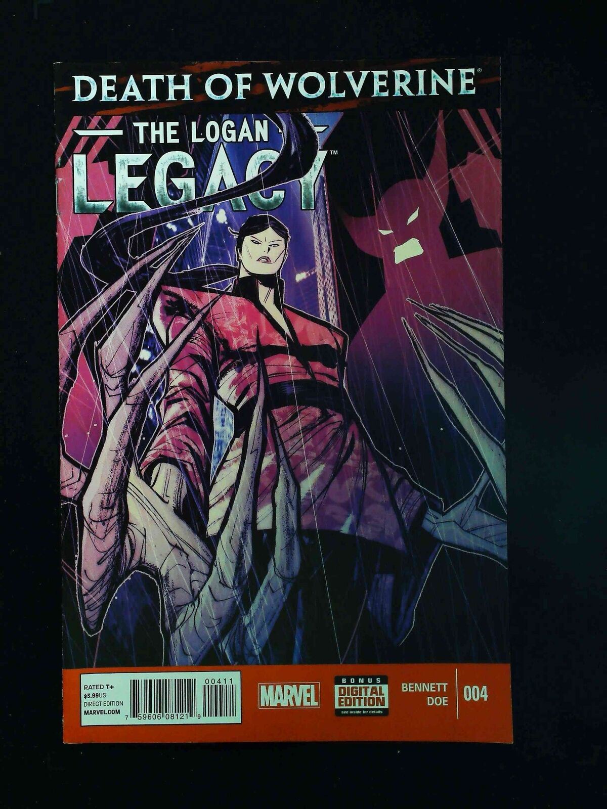 Death Of Wolverine The Logan Legacy #4 Marvel Comics 2015 Nm-