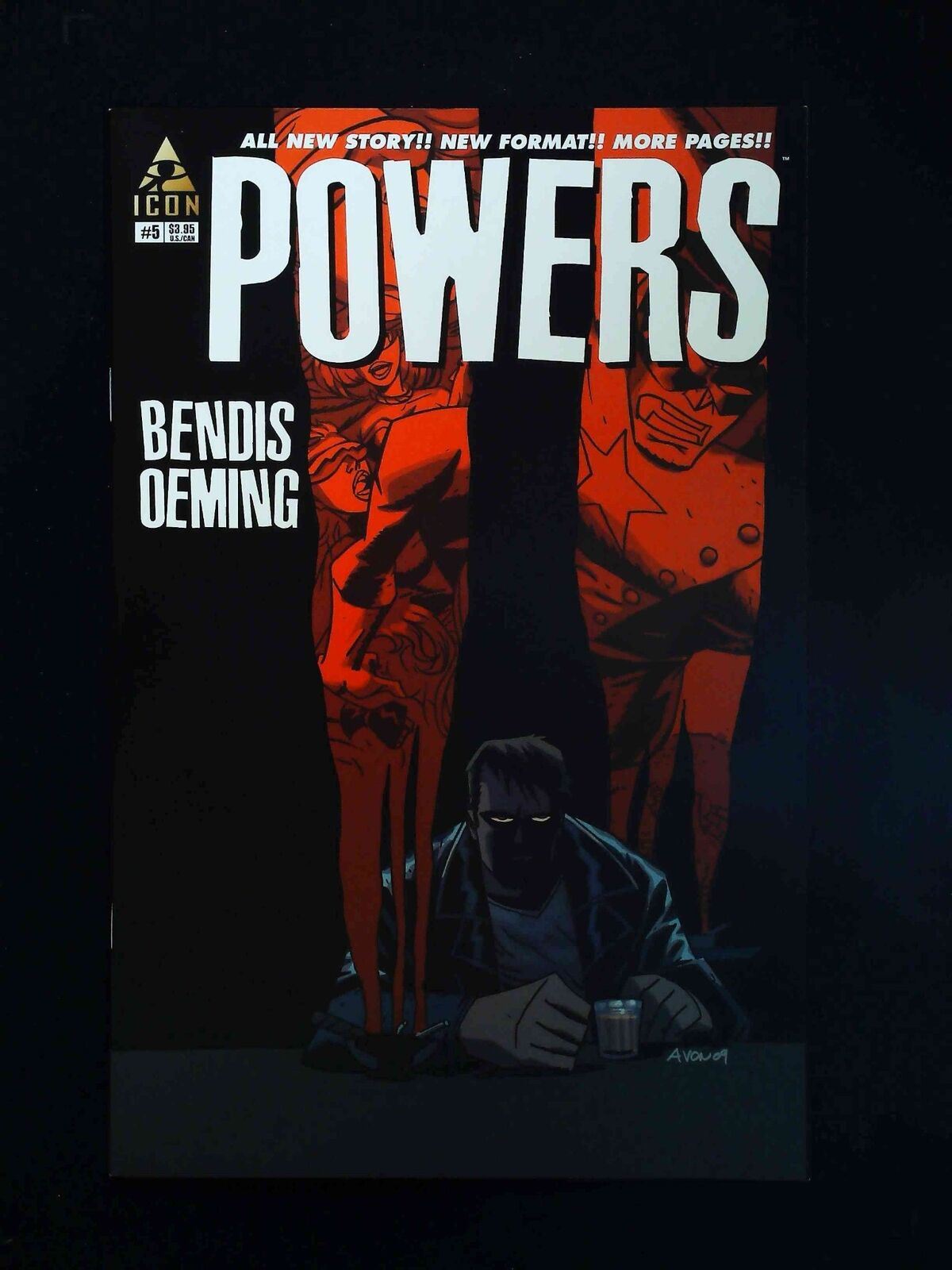 Powers #5 (3Rd Series) Marvel/Icon Comics 2010 Nm-