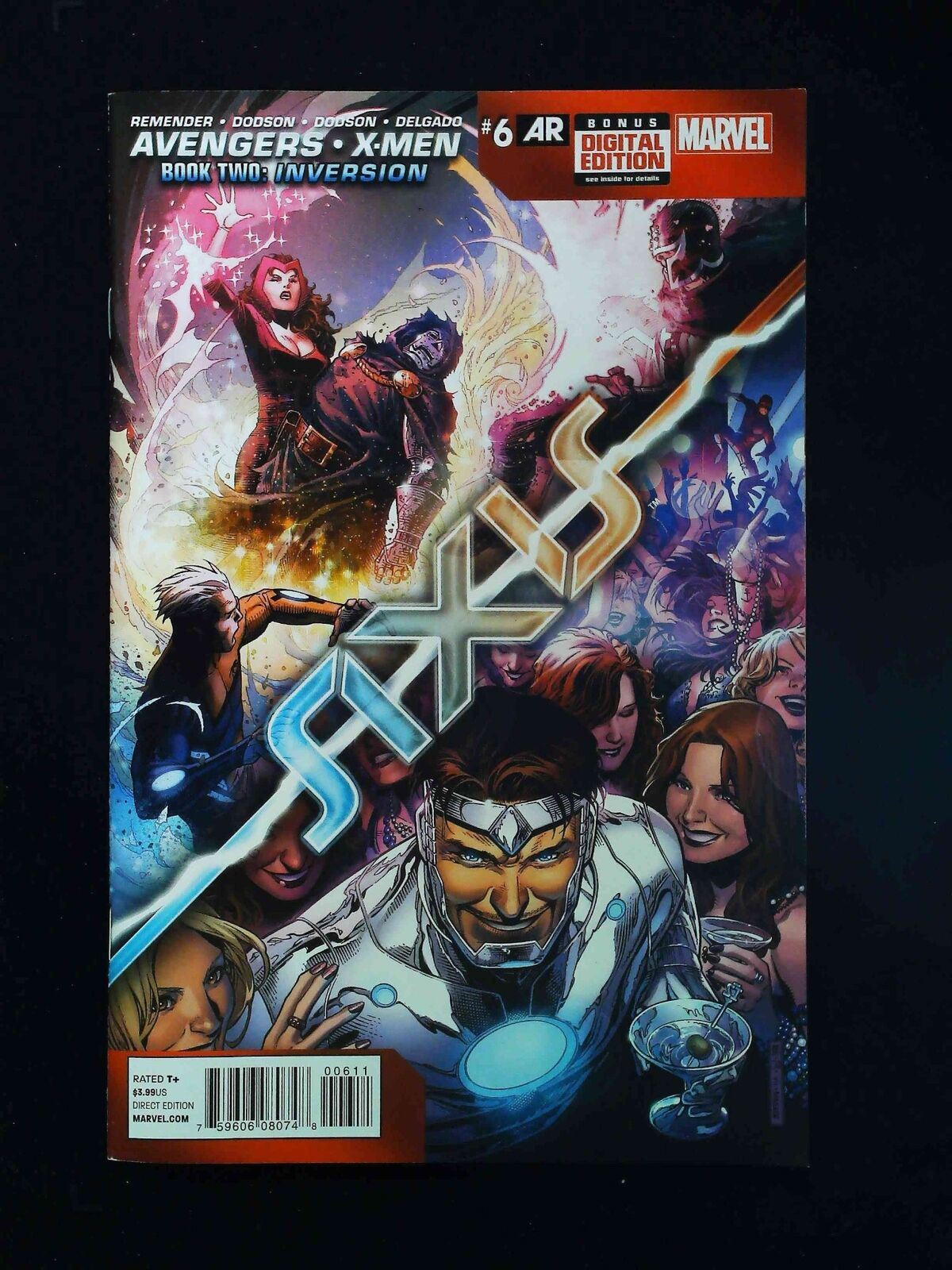 Avengers And X-Men Axis #6 Marvel Comics 2015 Vf+