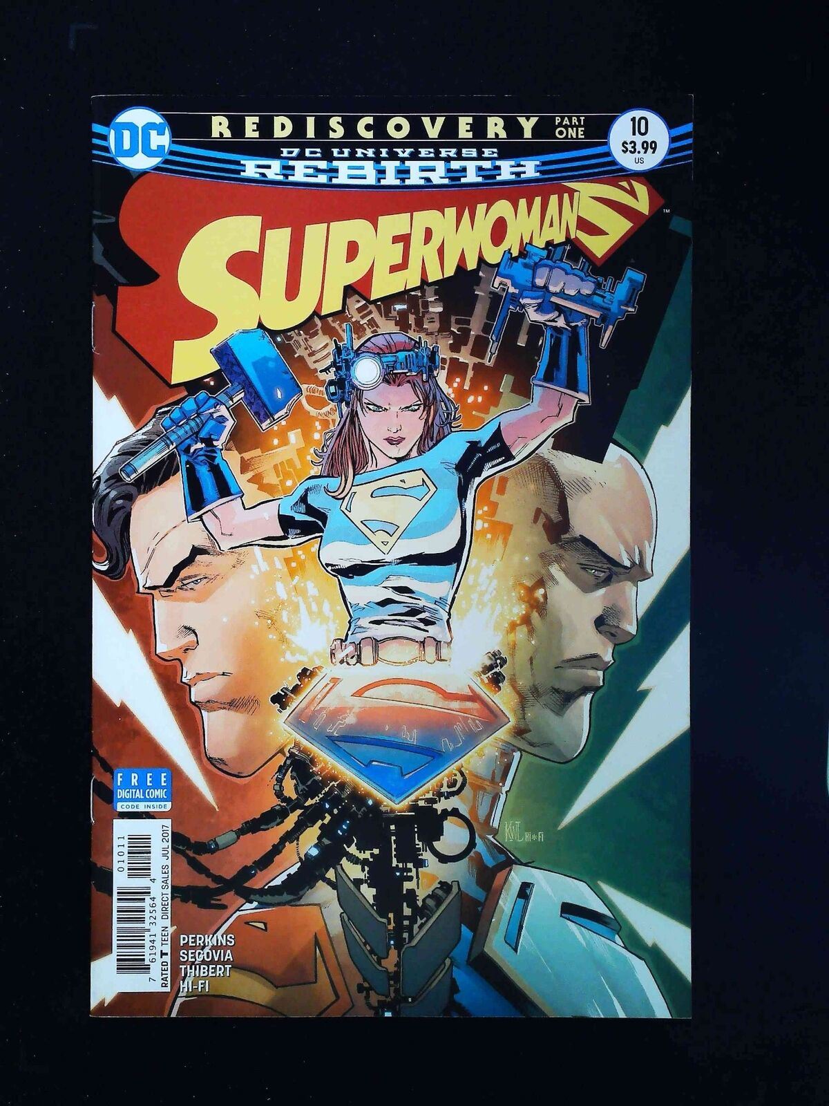 Superwoman #10 Dc Comics 2017 Vf+