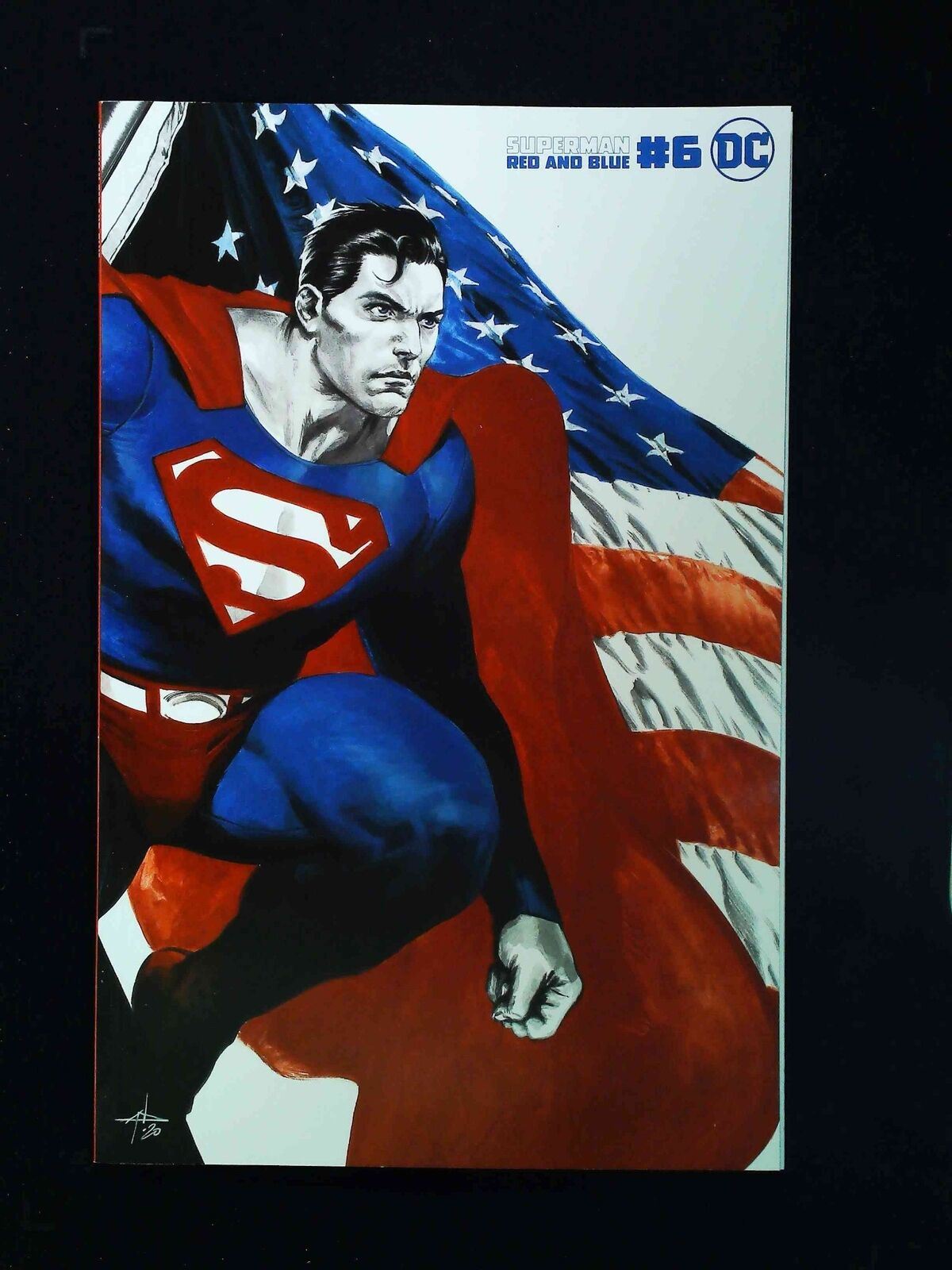 Superman Red And Blue #6B Dc Comics 2021 Nm Dell??Tto Variant