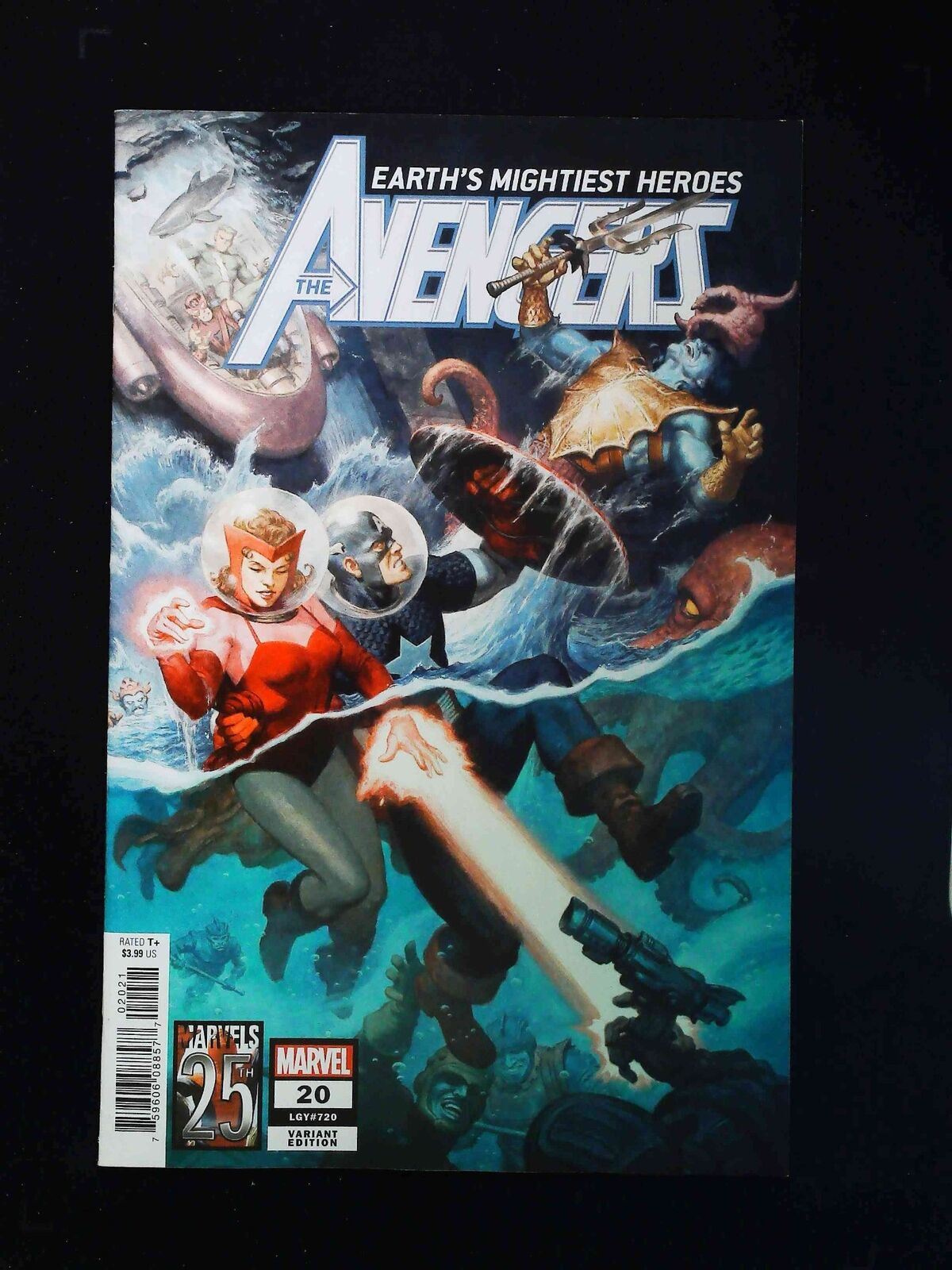 Avengers #20B (8Th Series) Marvel Comics 2019 Nm- Rivera Variant