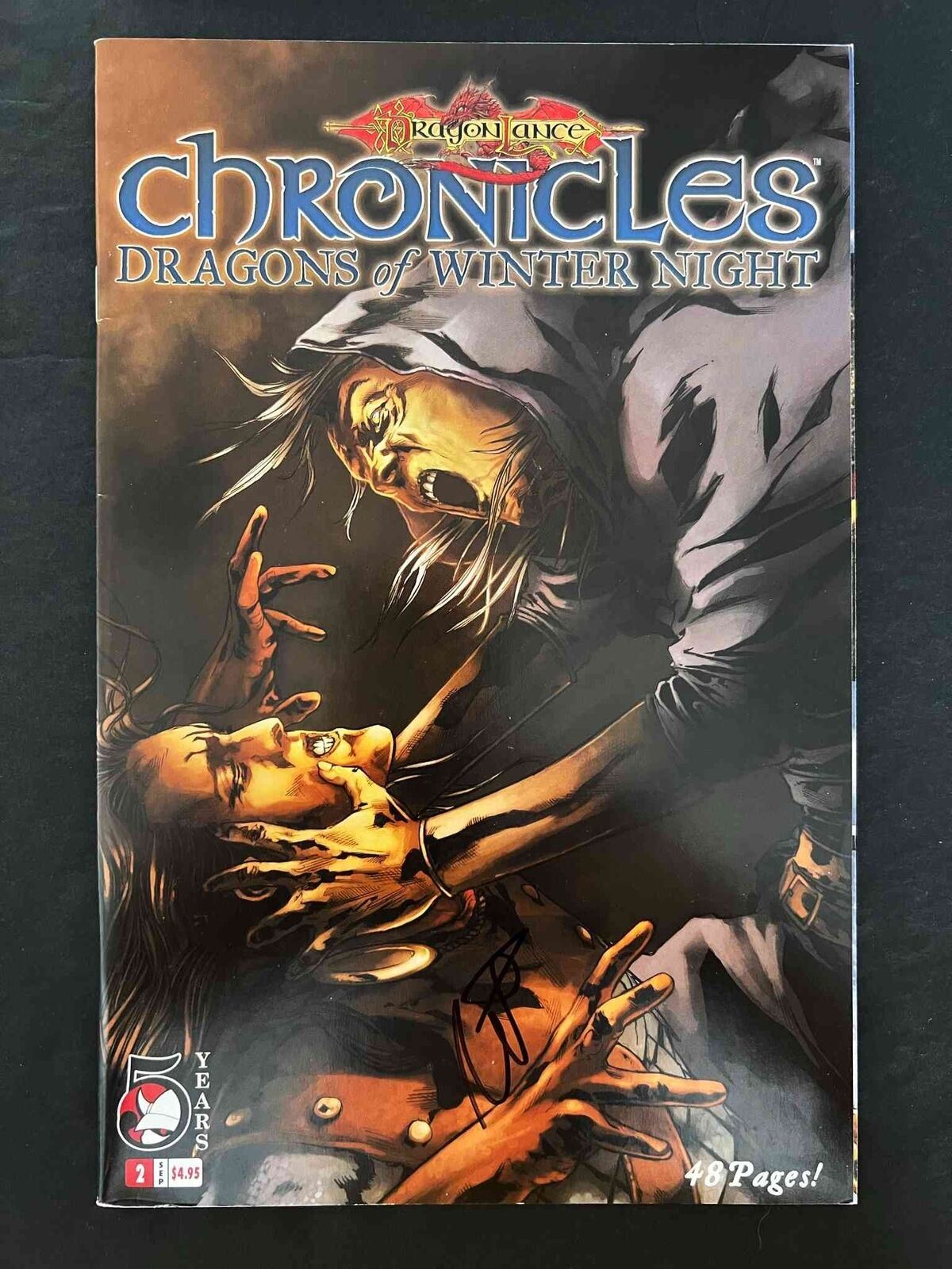 Dragonlance Chronicles #2 Devil'S Due Comics 2006 Vf+ Signed