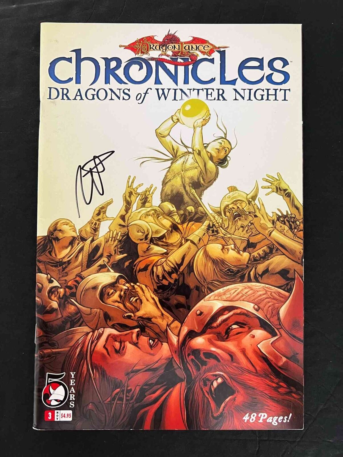 Dragonlance Chronicles #3 Vol. 2 Devil'S Due Comics 2006 Vf+ Signed