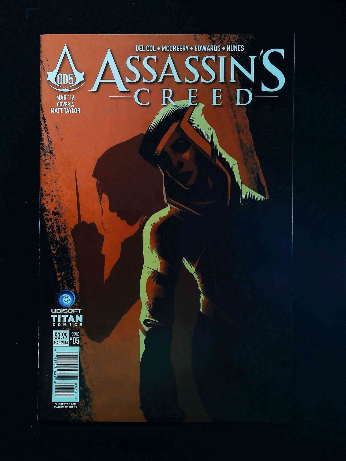 Assassin'S Creed #5 Titan Comics 2016 Vf/Nm