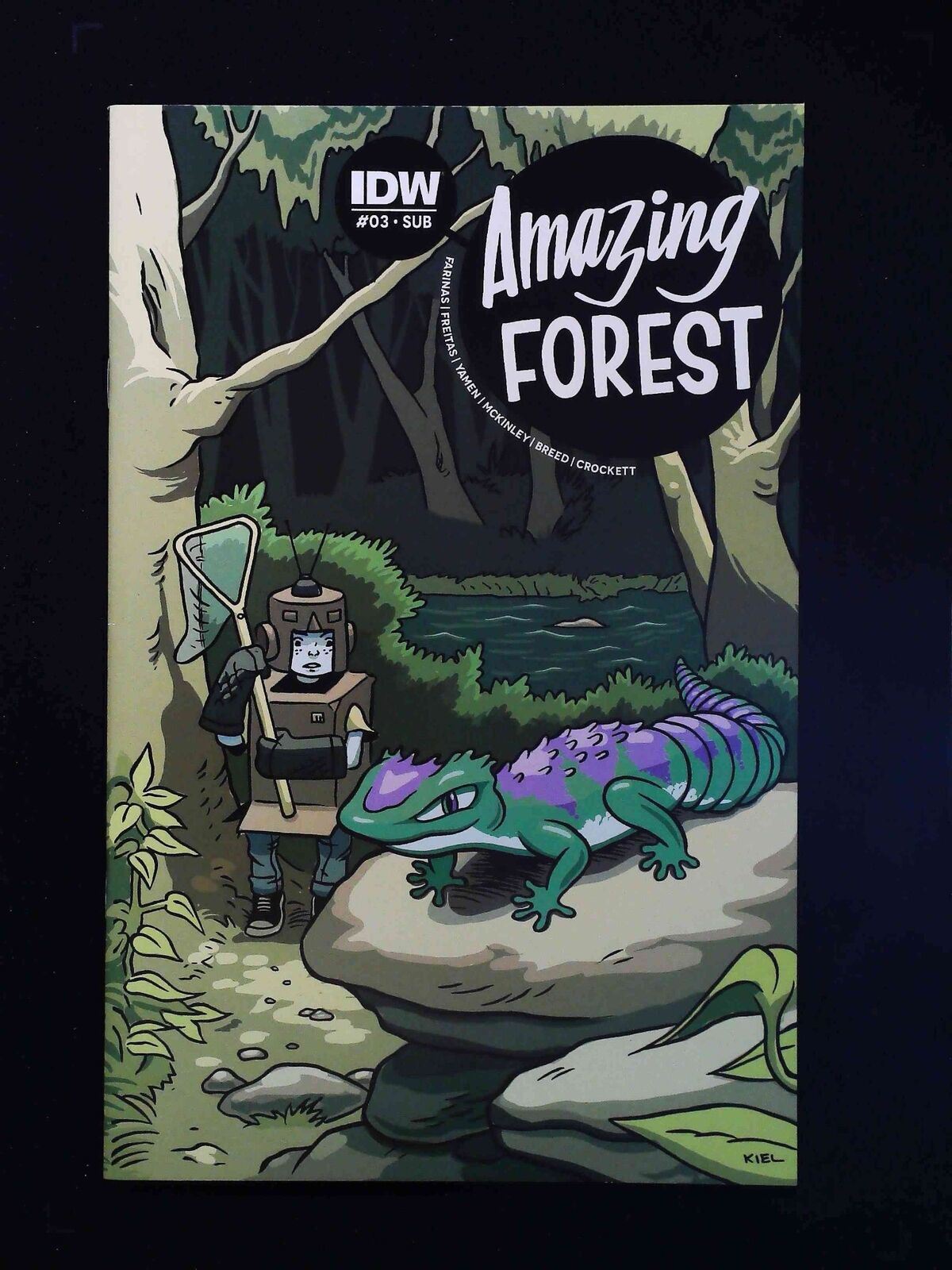 Amazing Forest #3Sub Idw Comics 2016 Nm- West Variant