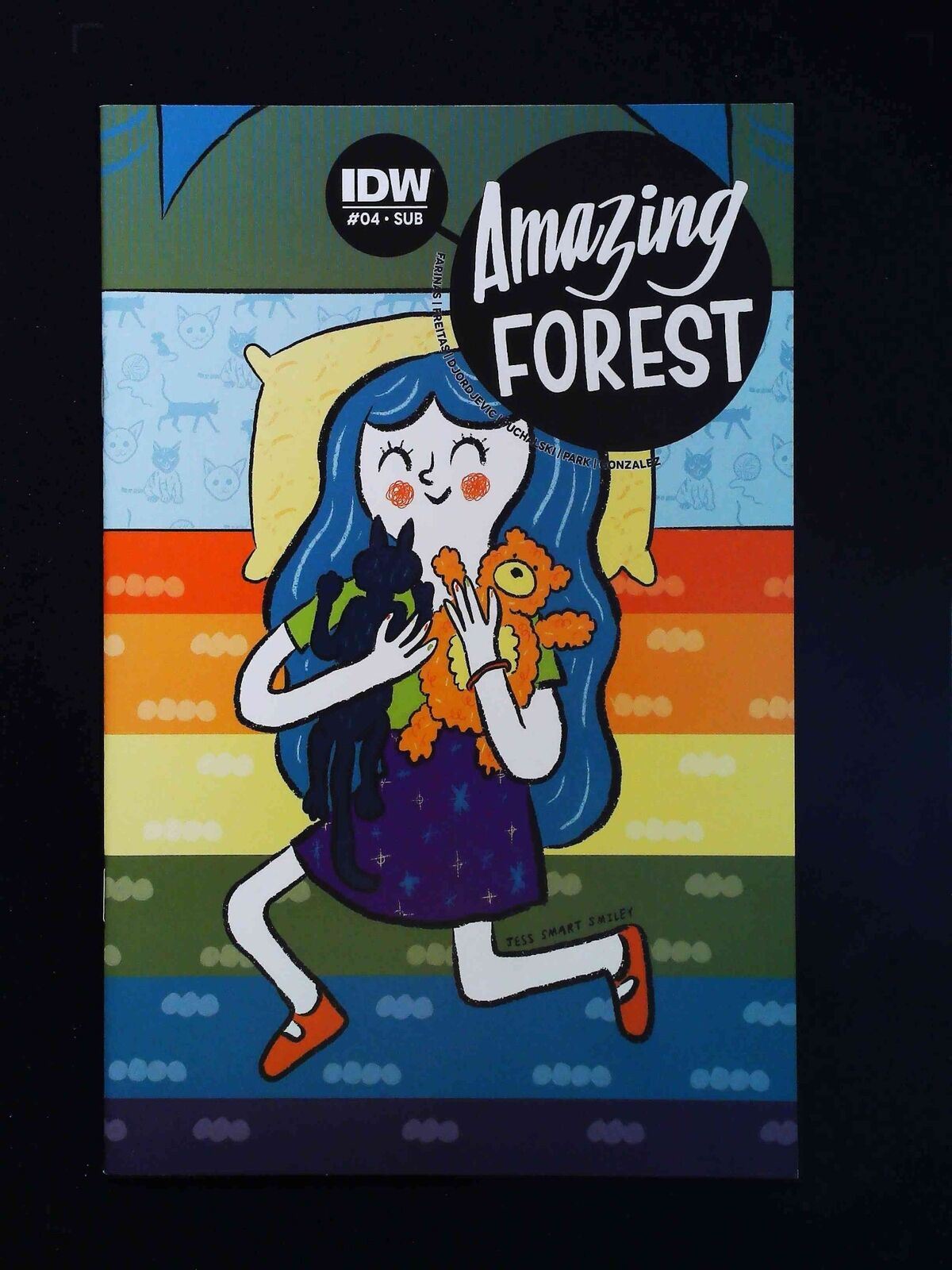 Amazing Forest #4Sub Idw Comics 2016 Nm Smiley Variant