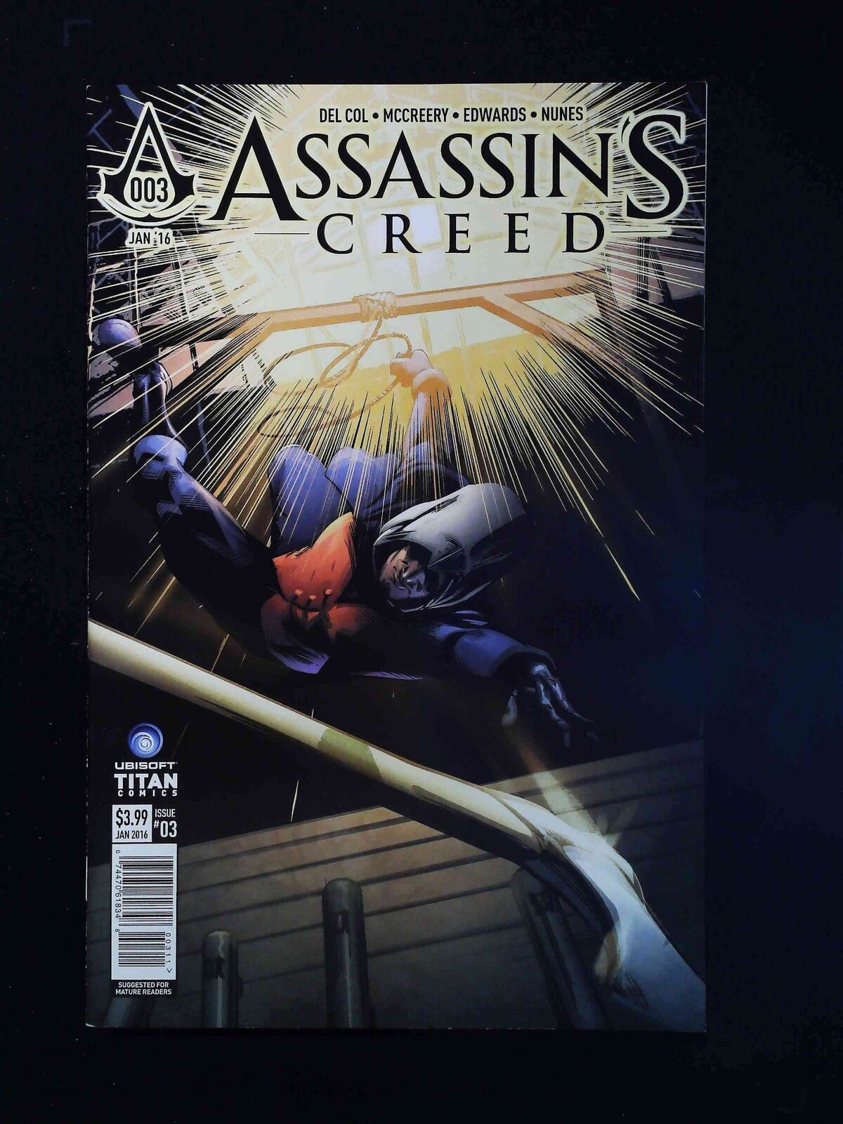 Assassin'S Creed #3 Titan Comics 2016 Nm