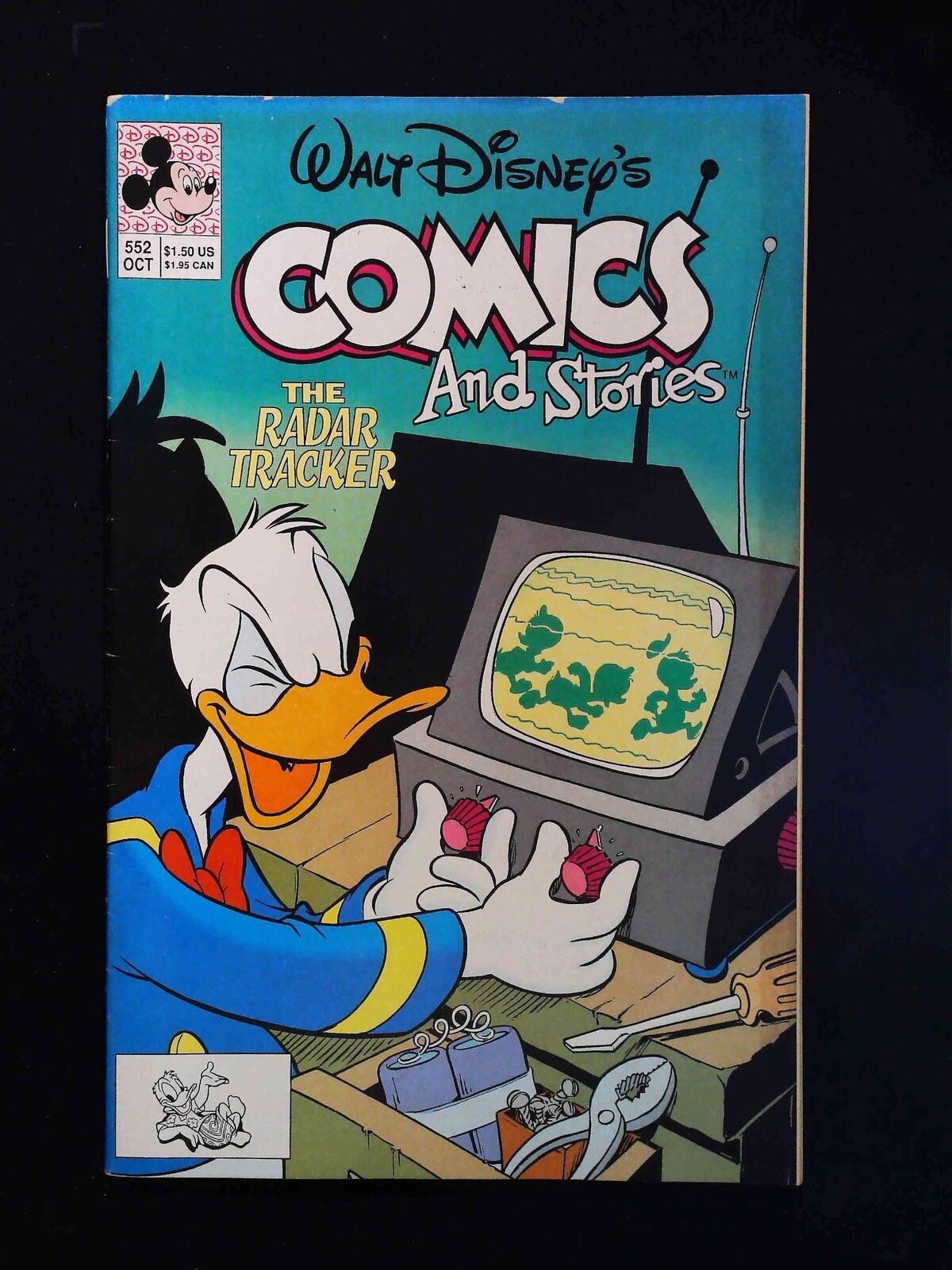 Walt Disney'S Comics And Stories #552 Dell/Gold Key Comics 1990 Fn