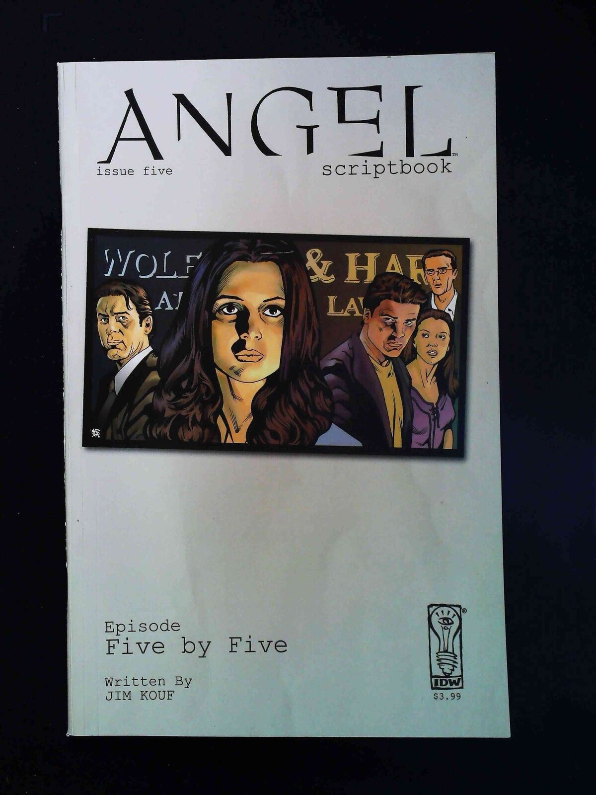 Angel Scriptbook #5 Idw Comics 2006 Nm