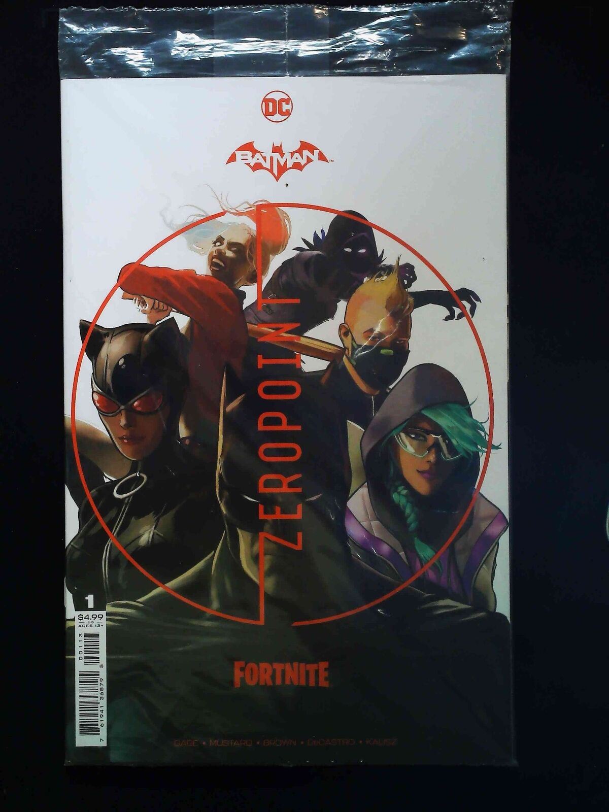 Batman Fortnite Zero Point #1E Dc Comics 2021 Nm Janin Variant