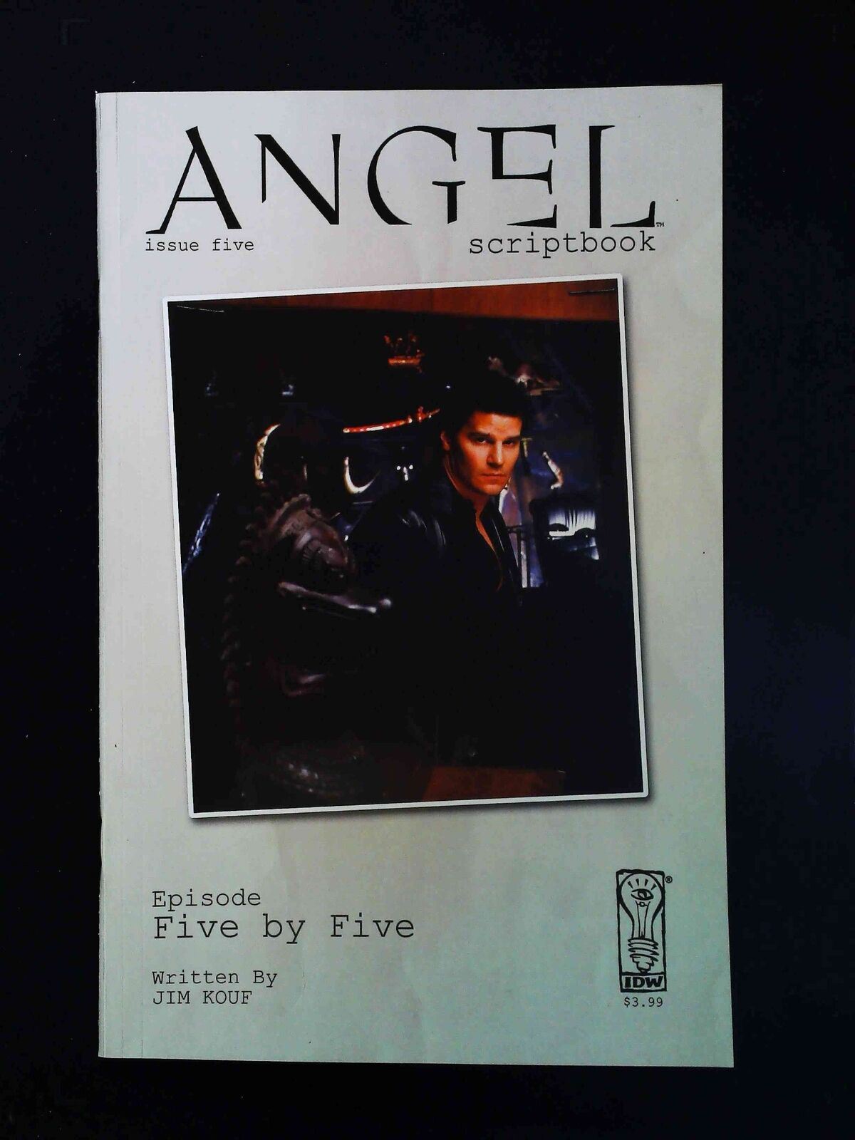 Angel Scriptbook #5B Idw Comics 2006 Nm