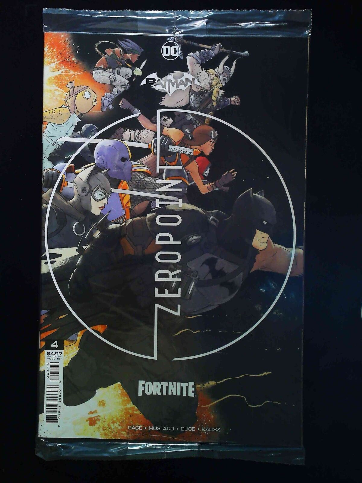 Batman Fortnite Zero Point #4D Dc Comics 2021 Nm Janin Variant