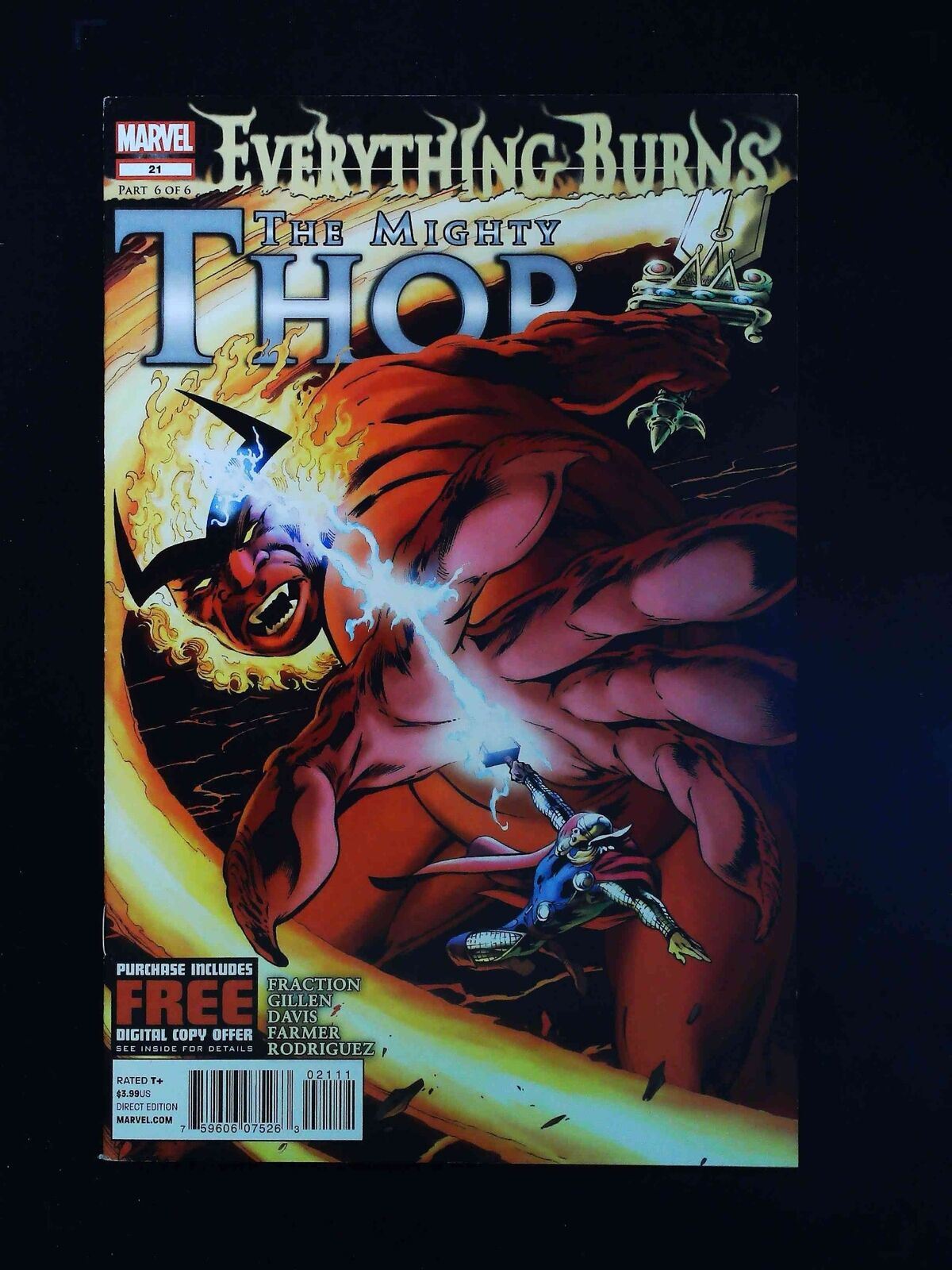 Mighty Thor #21 Marvel Comics 2012 Nm-