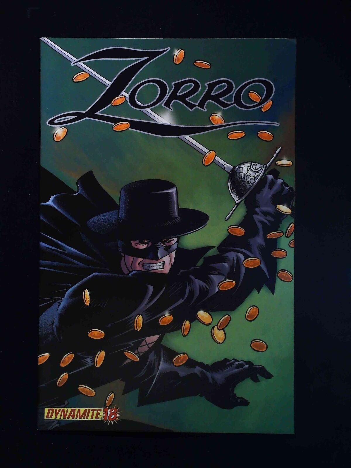 Zorro #18 Dynamite Comics 2009 Vf+