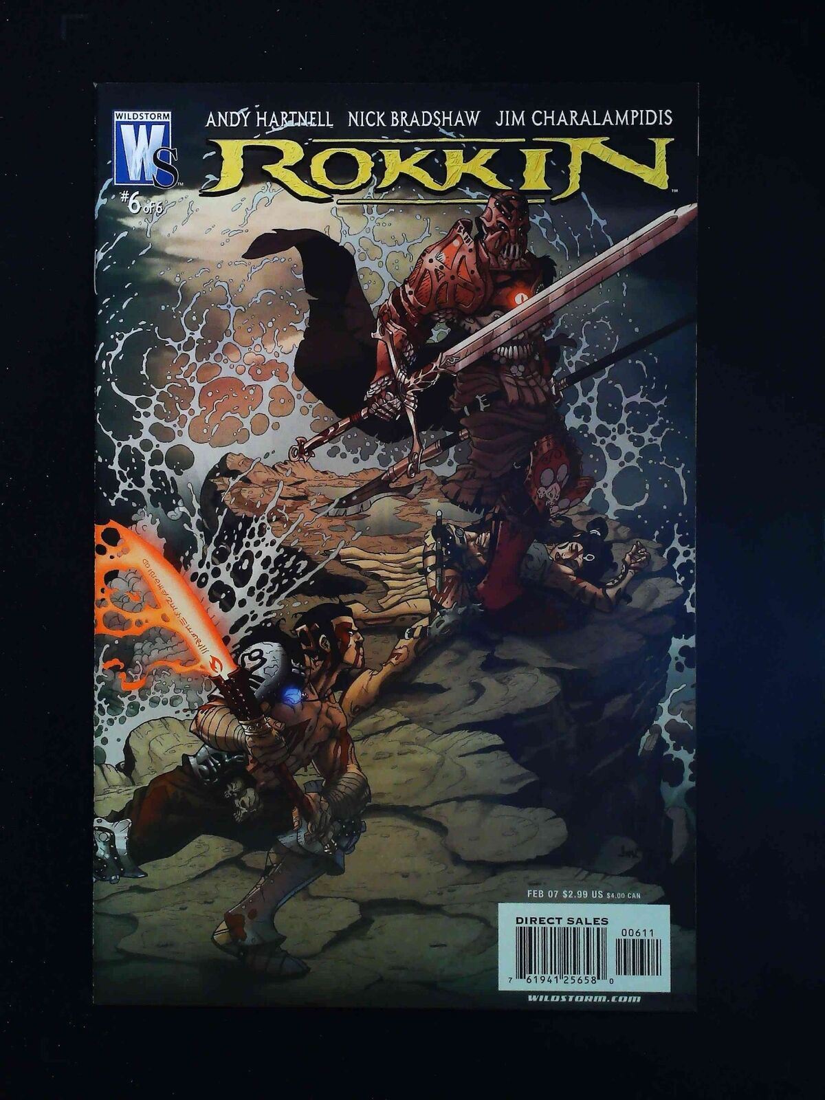 Rokkin #6 Dc/Wildstorm Comics 2007 Nm