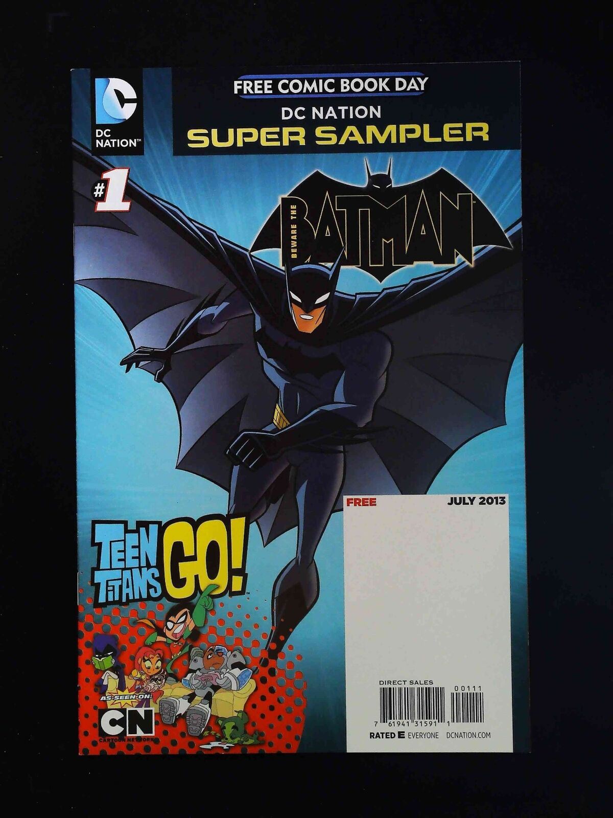 Dc Nation Super Sampler Fcbd #1 Dc Comics 2013 Nm-