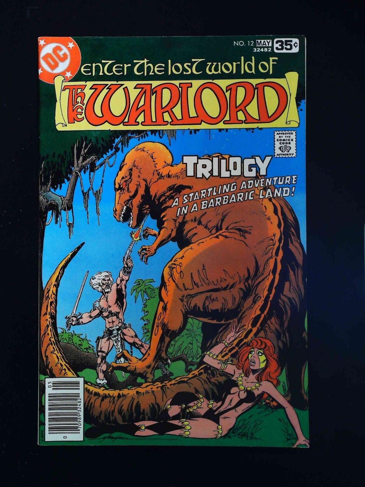 Warlord #12 Dc Comics 1978 Vf Newssstand