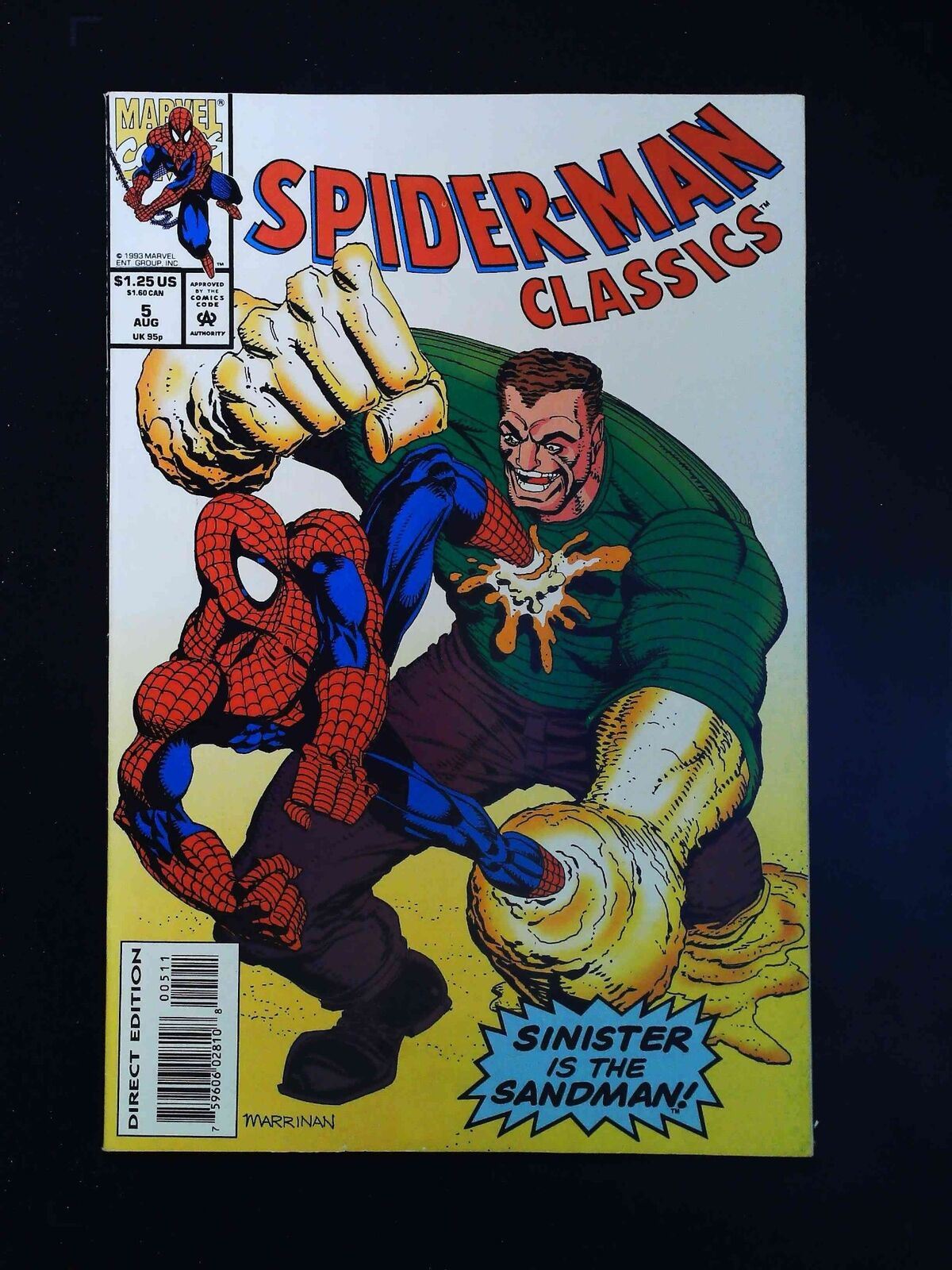Spider-Man Classics #5 Marvel Comics 1993 Vf