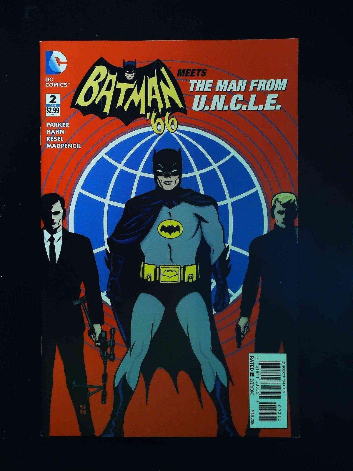Batman '66 Meets The Man From U.N.C.L.E. #2 Dc Comics 2016 Vf/Nm