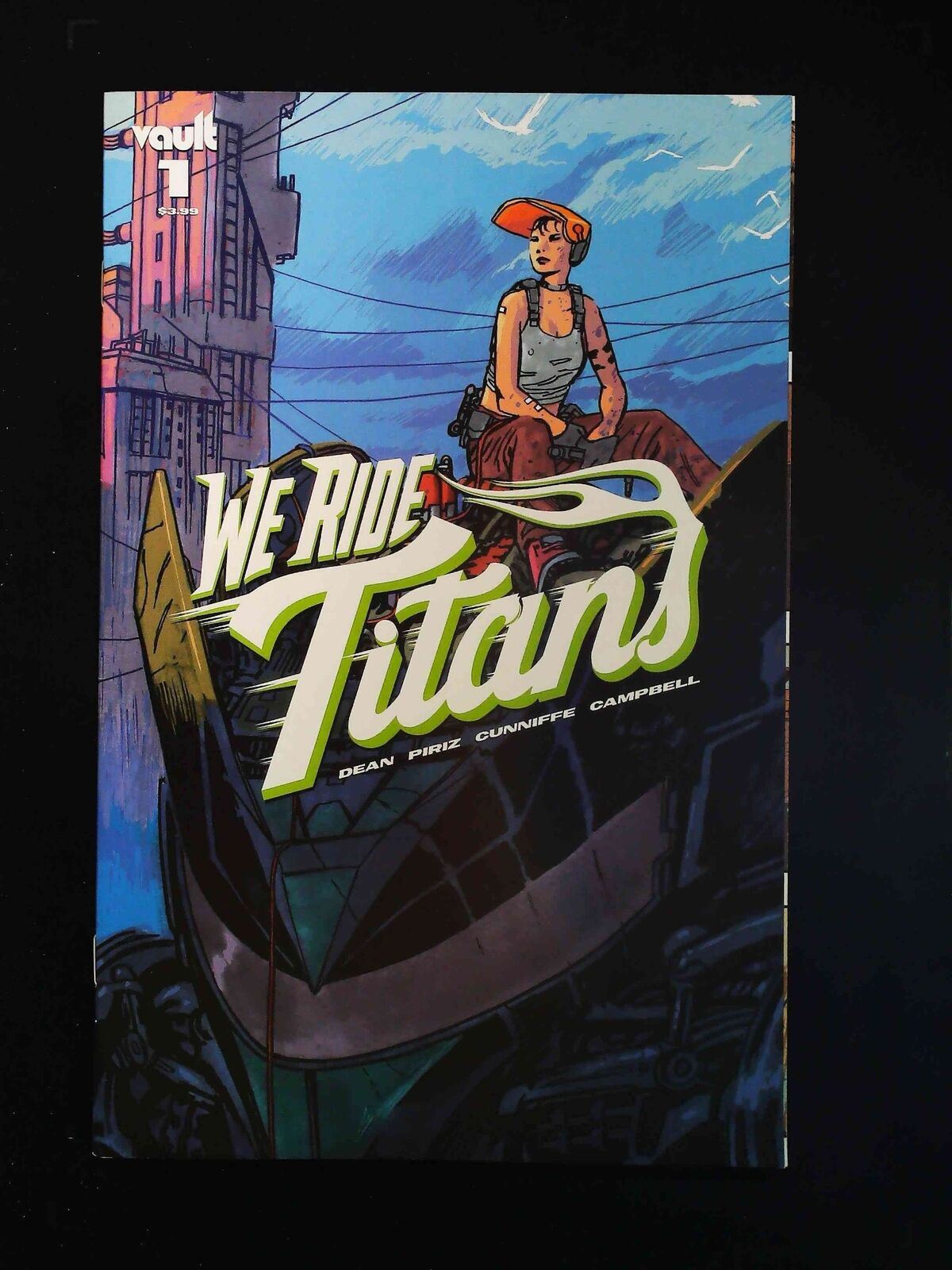 We Ride Titans #1B Vault Comics 2022 Vf/Nm